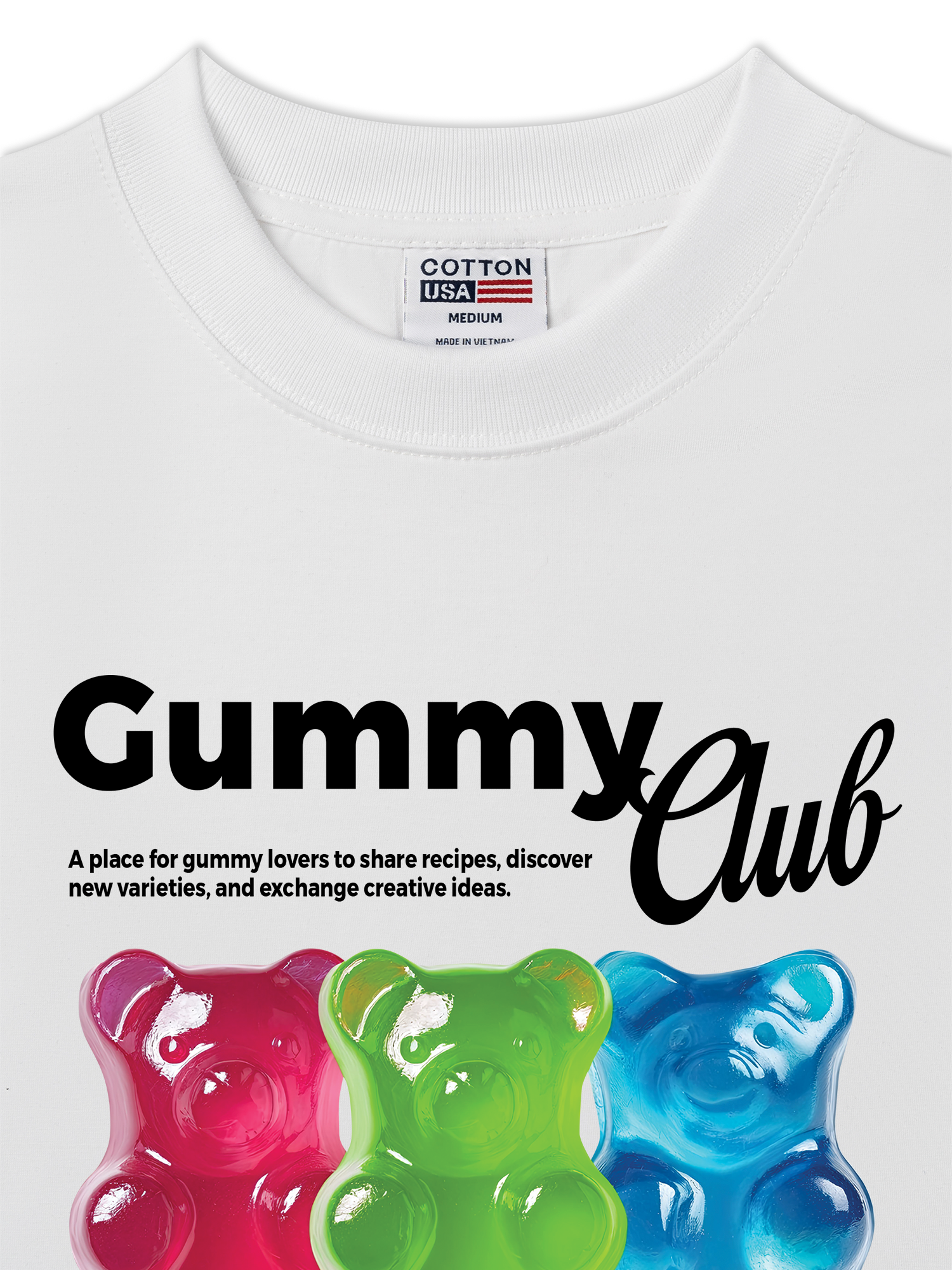 Áo Thun Relaxed Fit Gummy Club