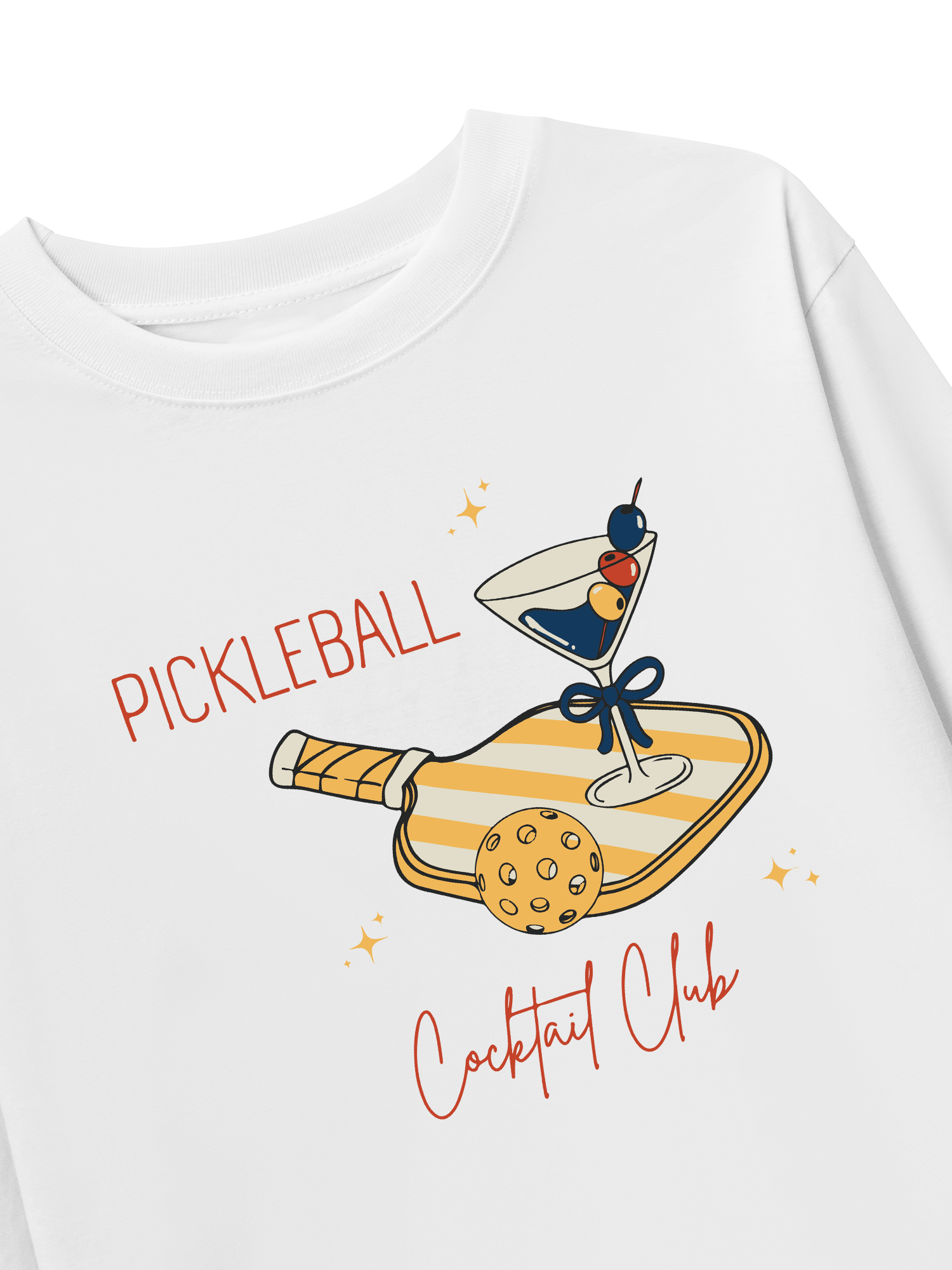 Áo Thun Dài Tay Pickleball Cocktail Club