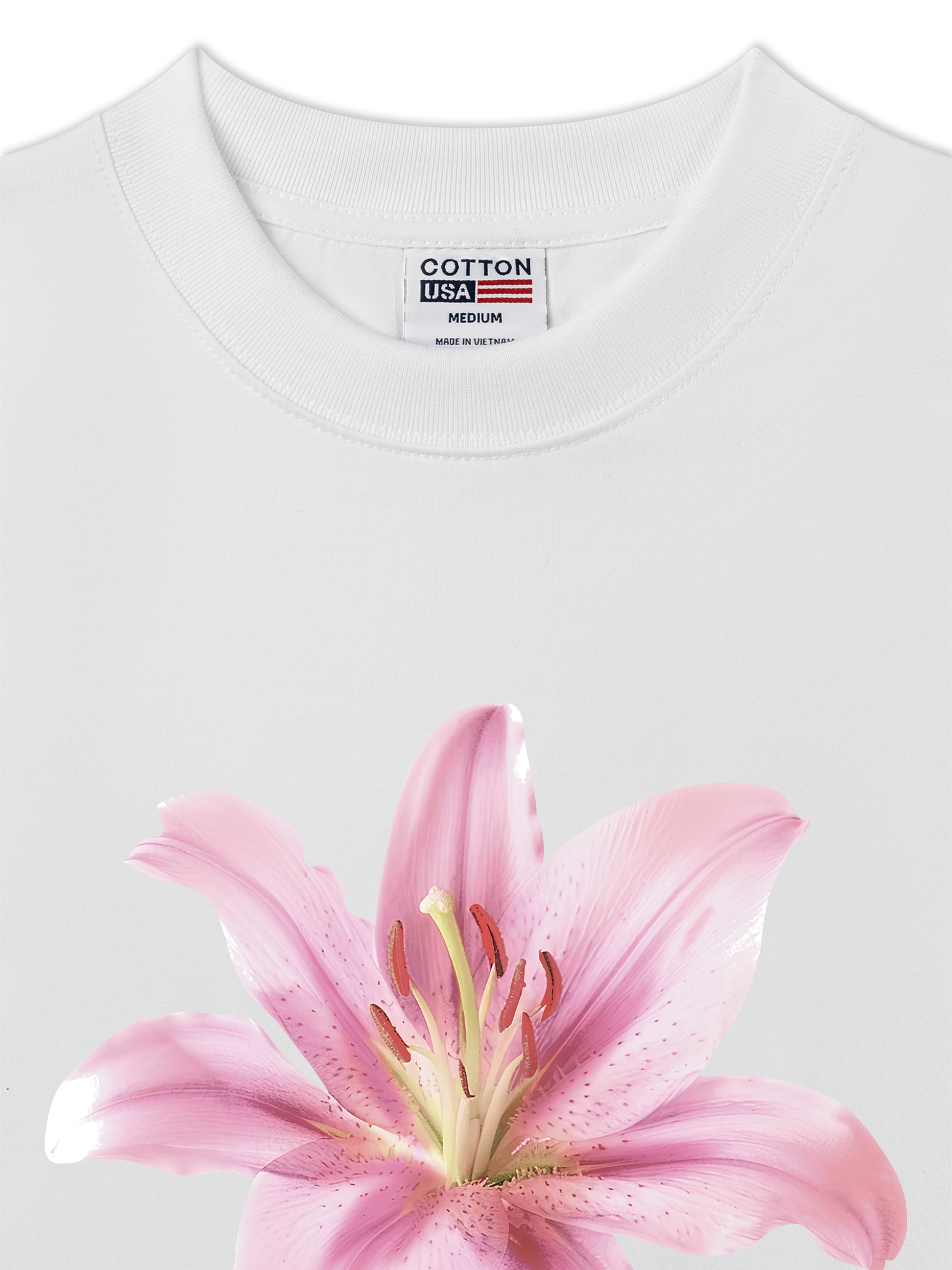 Áo Thun Relaxed Fit Tropical Lily