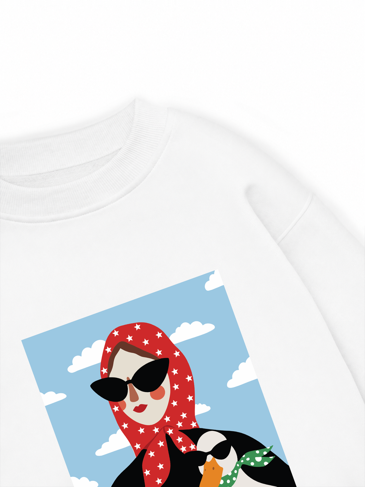 Áo Sweater Nỉ Hai Da Farm Born To Stand Out