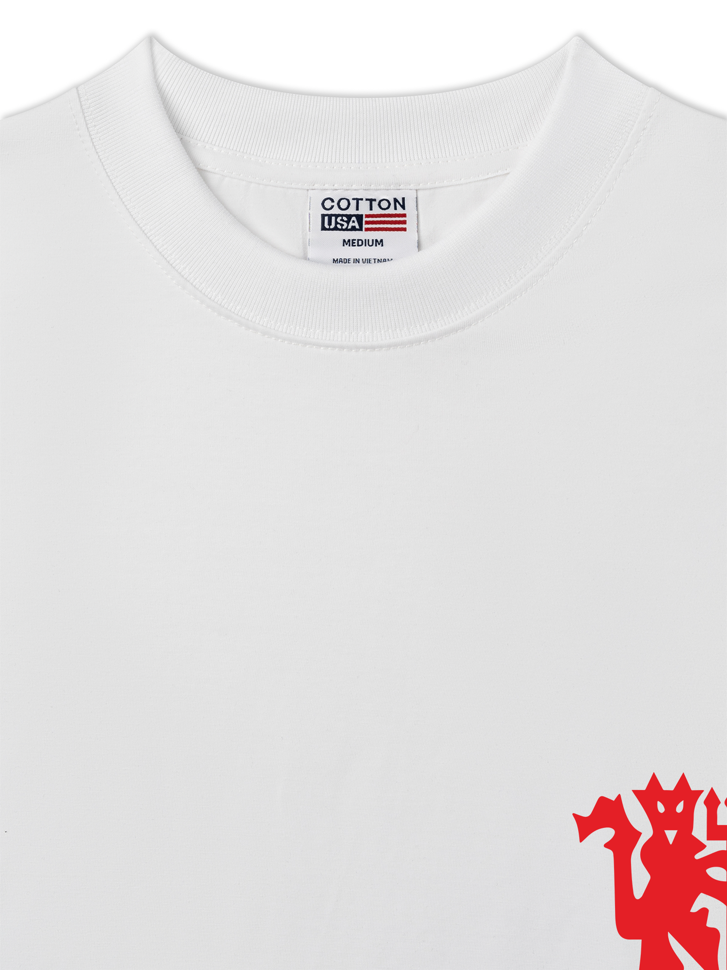 Áo Thun Relaxed Fit Soccer Manchester is Red