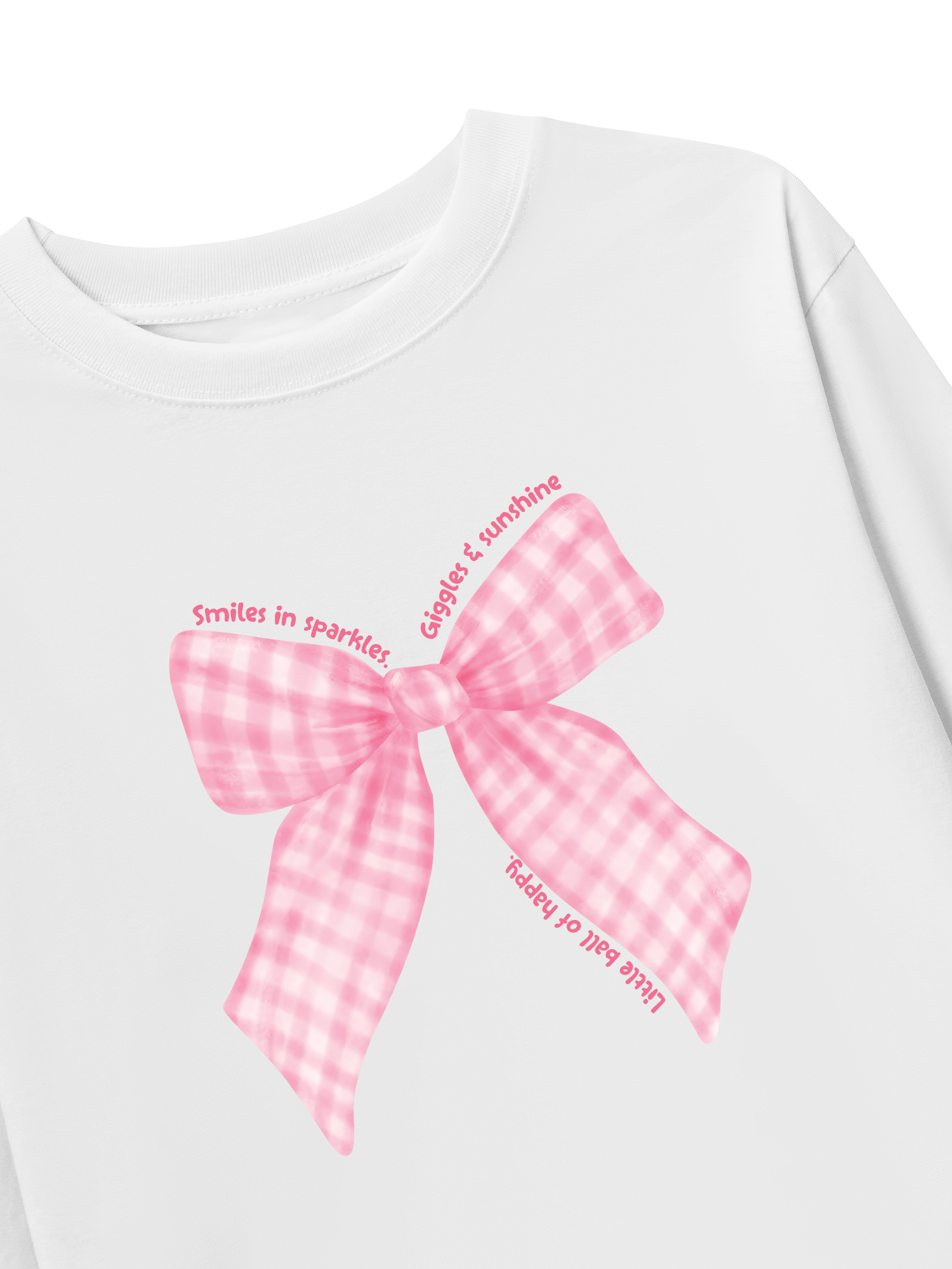 Áo Thun Dài Tay Pink Ribbon