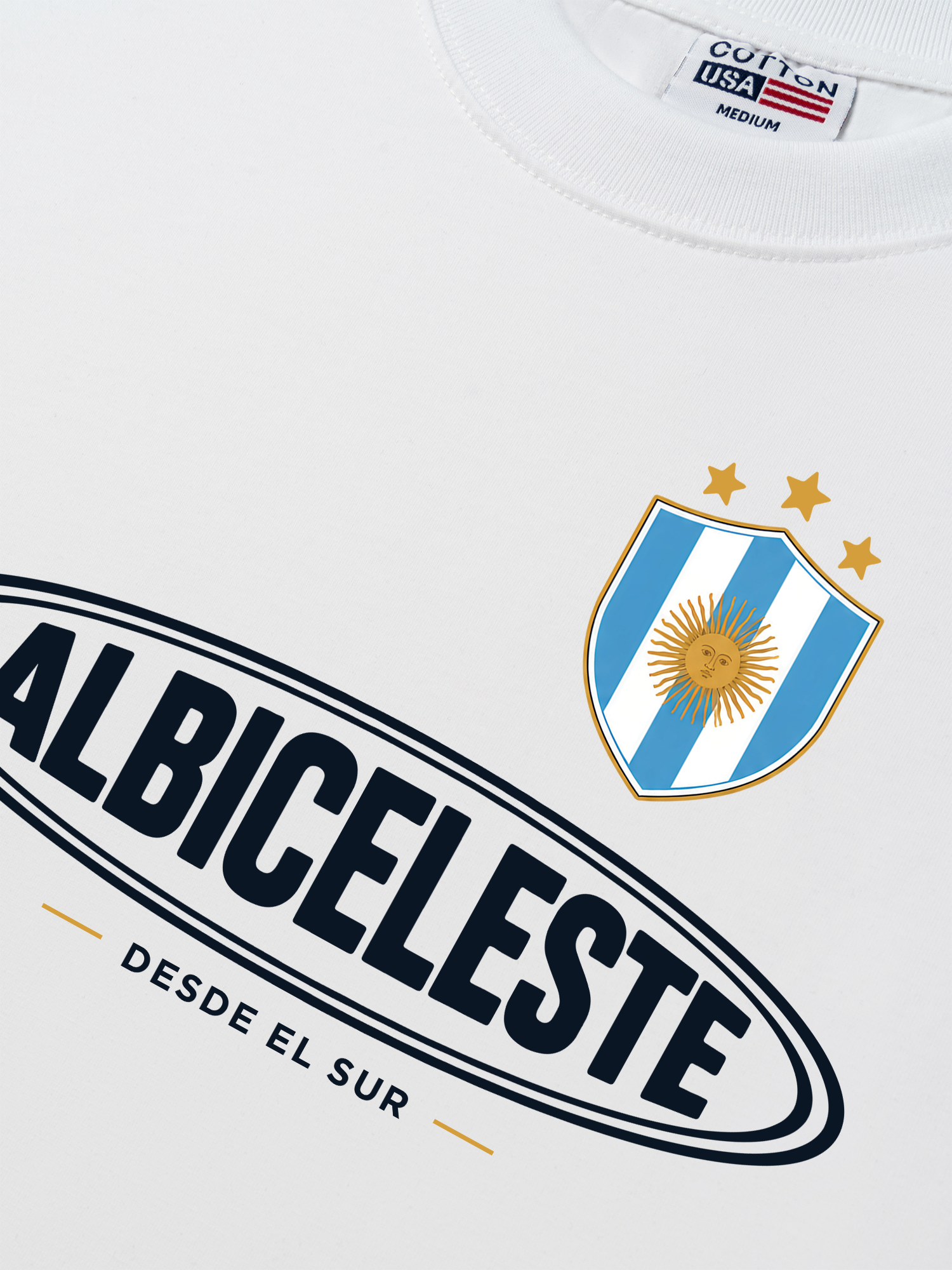 Áo Thun Relaxed Fit Soccer ALBICELESTE