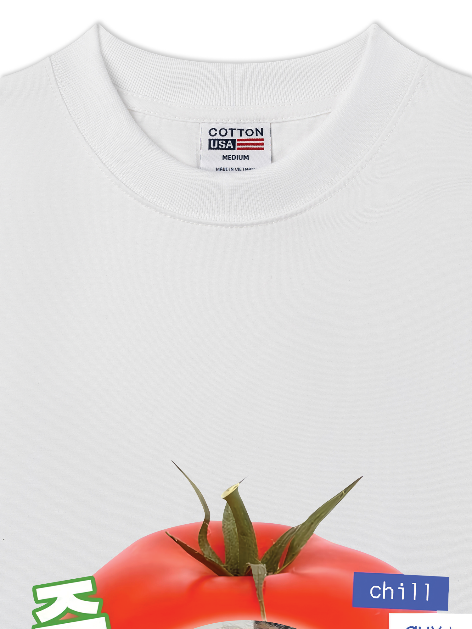 Áo Thun Relaxed Fit Idols Cortis Seonghyeon Tomato