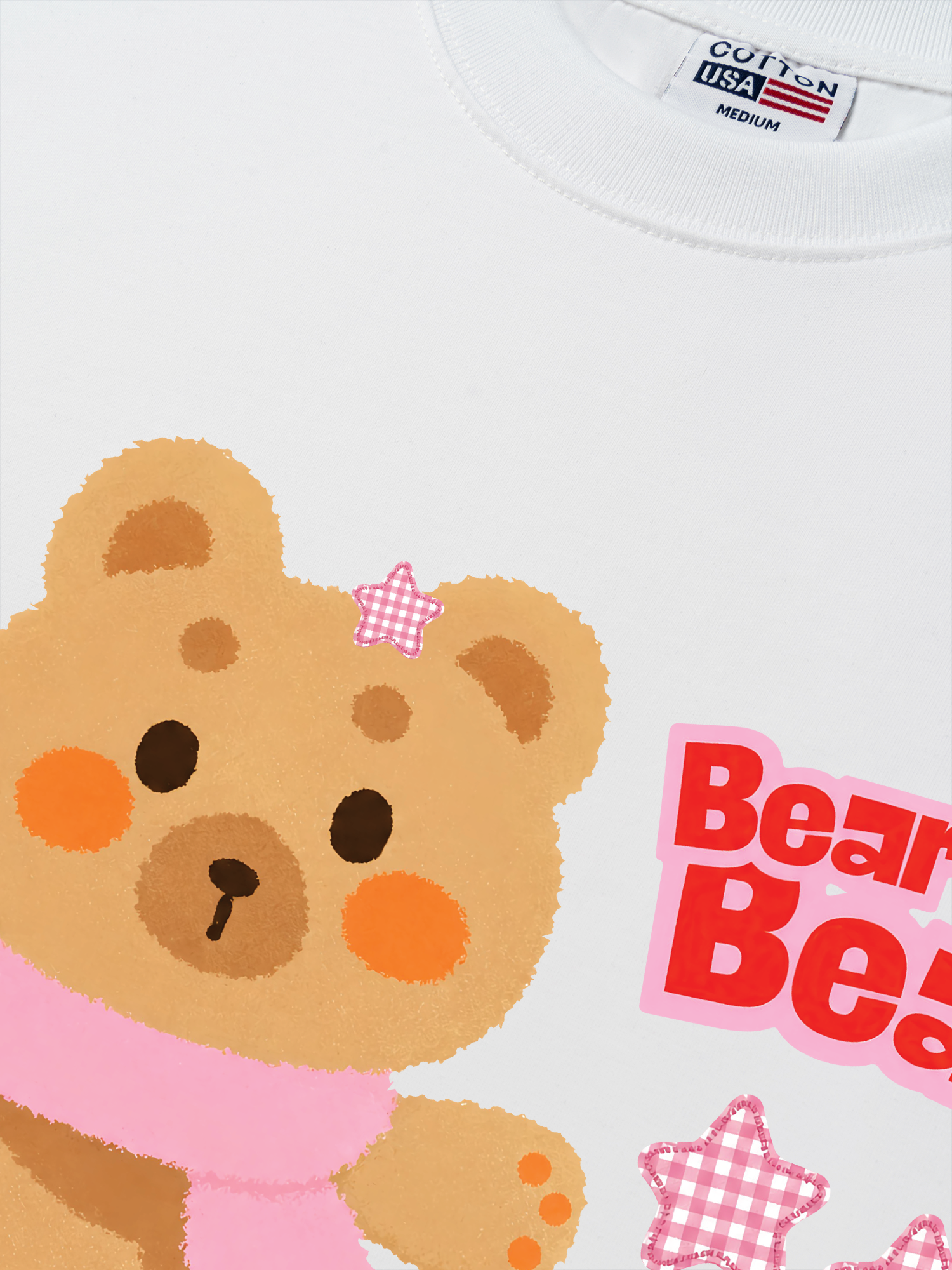 Áo Thun Relaxed Fit Bear Town Honey Bear
