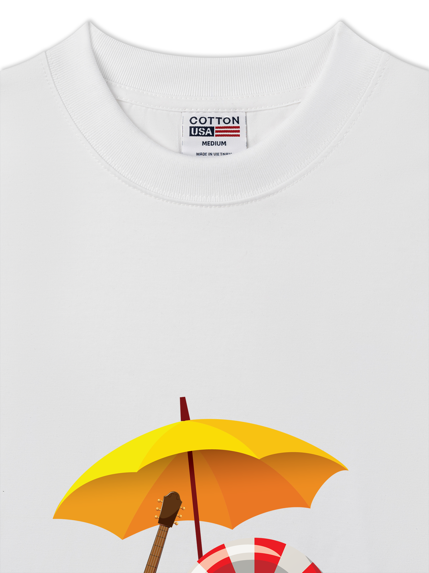 Áo Thun Relaxed Fit Tropical Summer Time