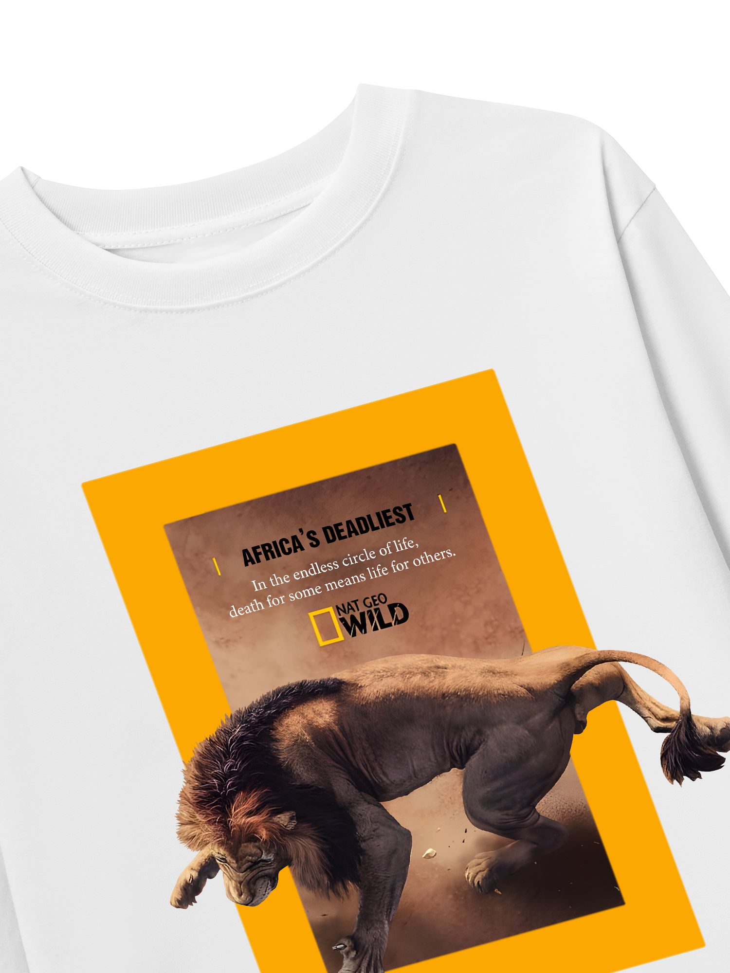 Áo Thun Dài Tay Wild Life Africa's Deadliest