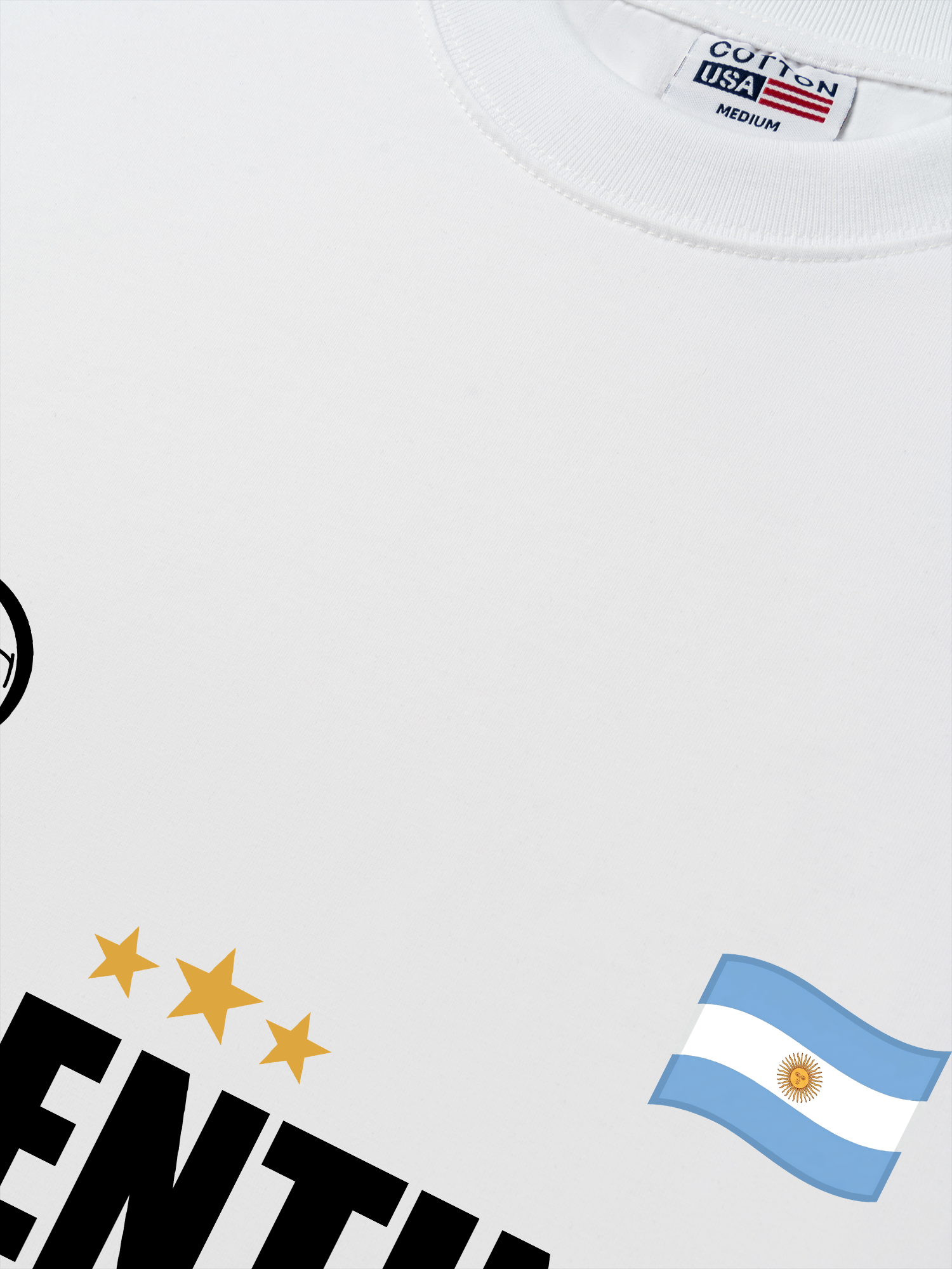 Áo Thun Relaxed Fit Soccer World Cup Argentina