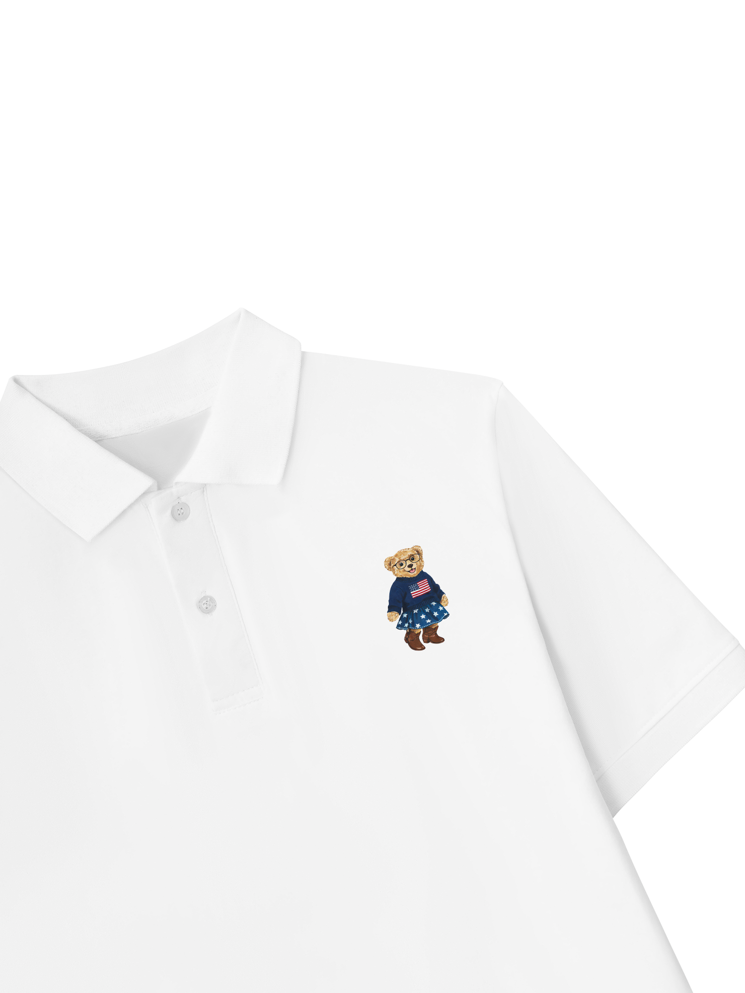 Áo Polo Relaxed Fit  American Girl