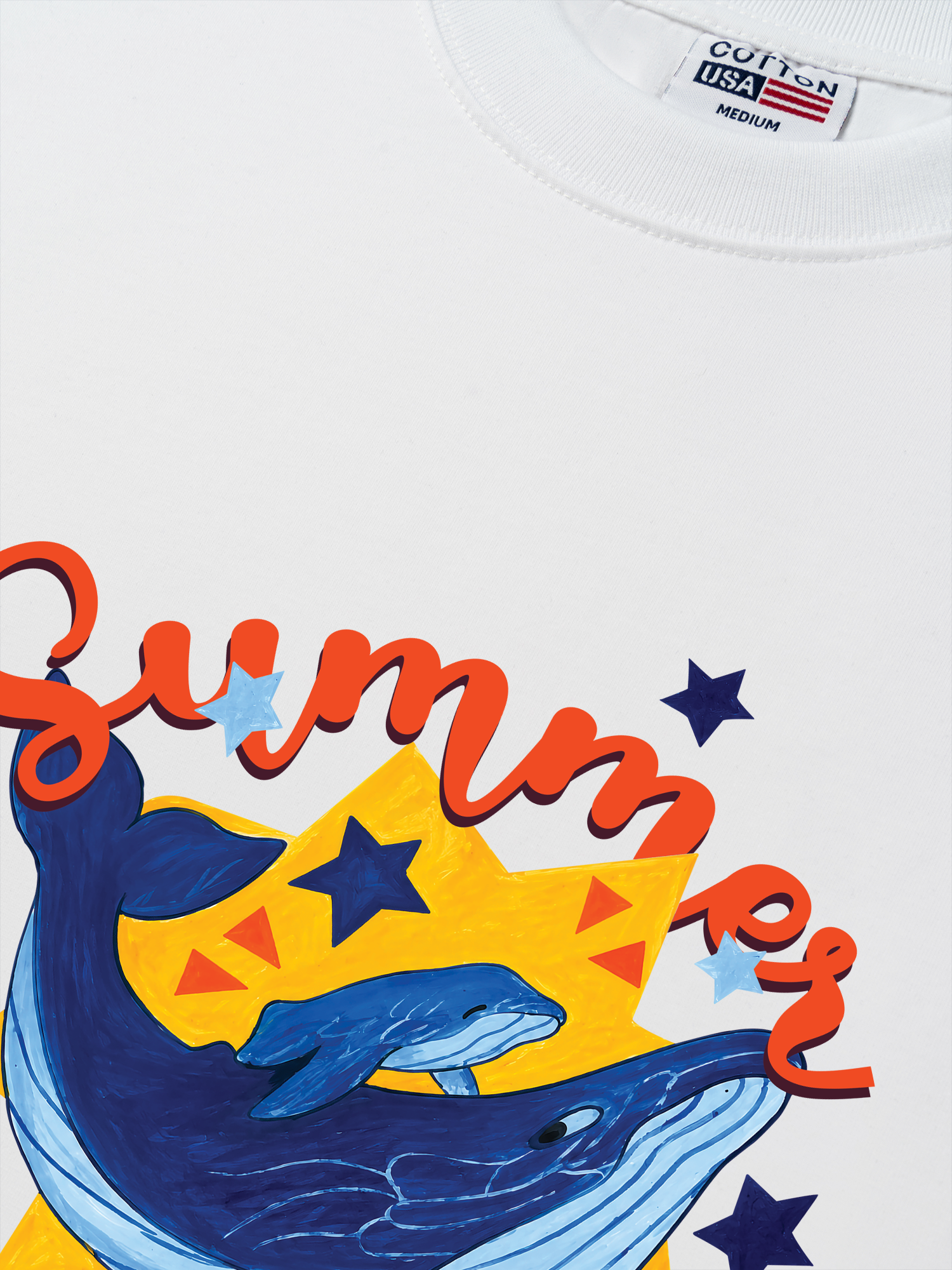 Áo Thun Relaxed Fit Tshirt Tropical Summer Vibes