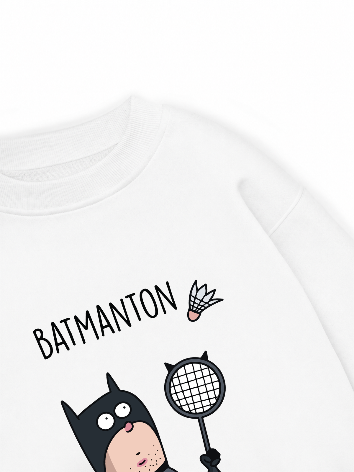 Áo Sweater Nỉ Hai Da Badmanton