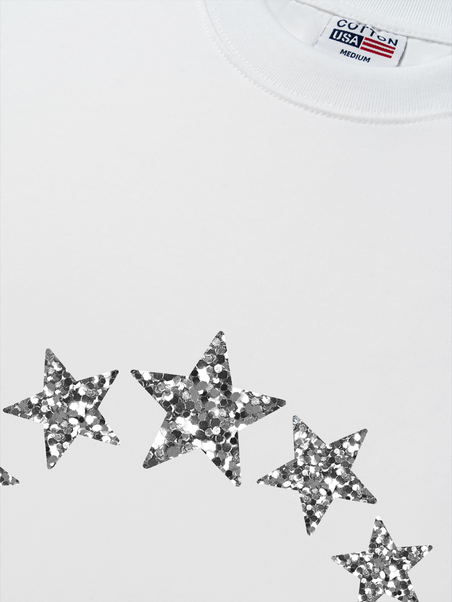 Áo Thun Relaxed Fit Bling Five Star