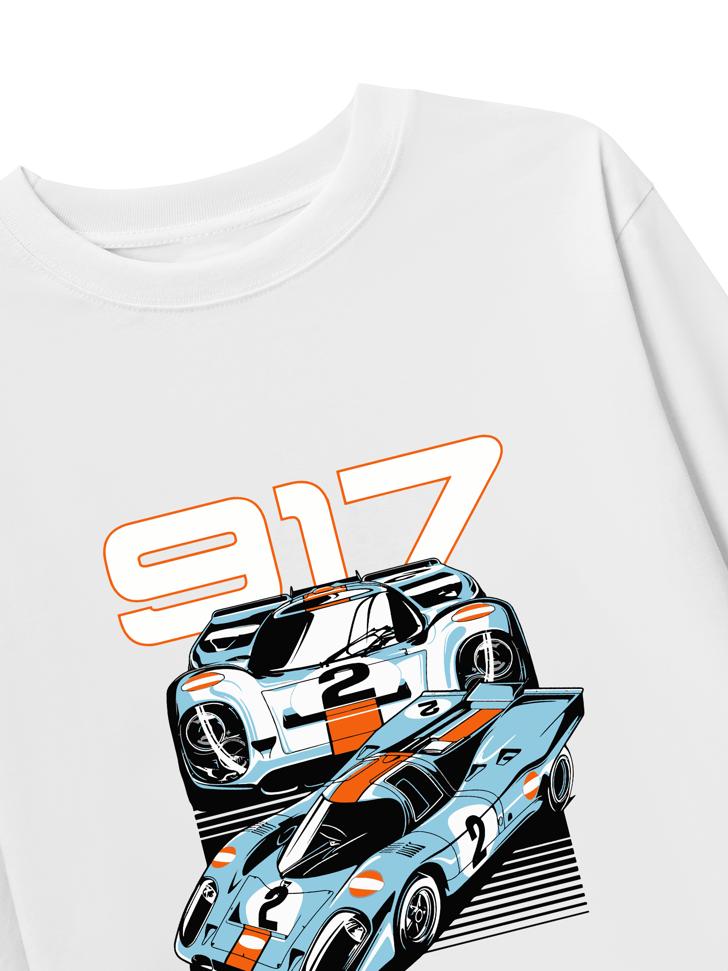 Áo Thun Dài Tay Porsche Lighting 917