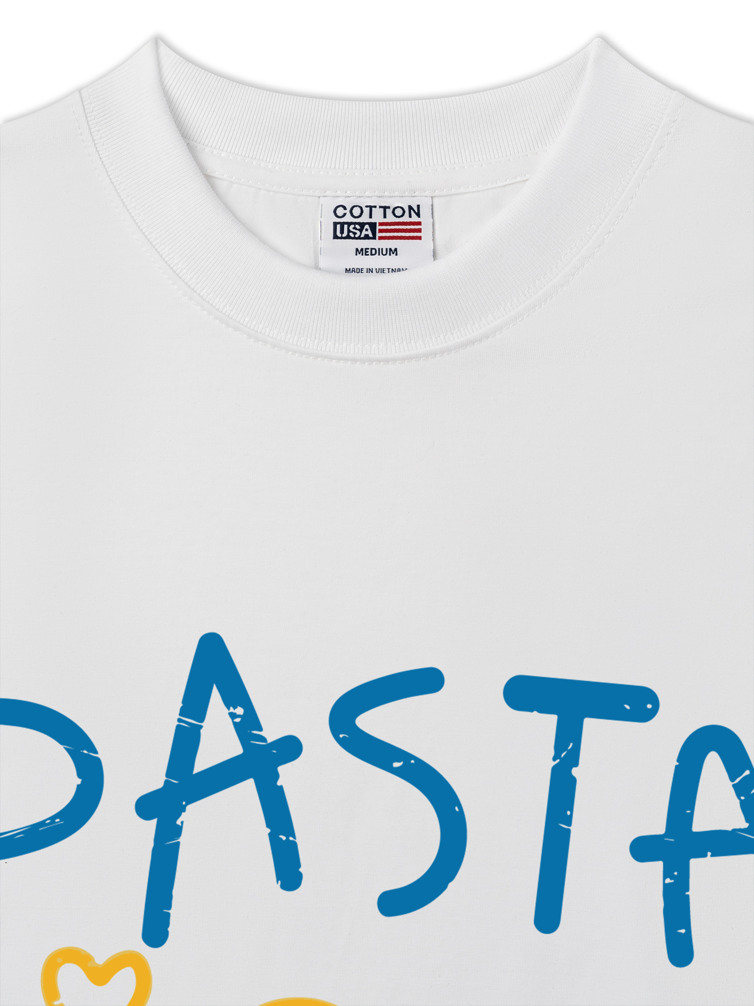 Áo Thun Relaxed Fit Yummy Mood Pasta Lover Club