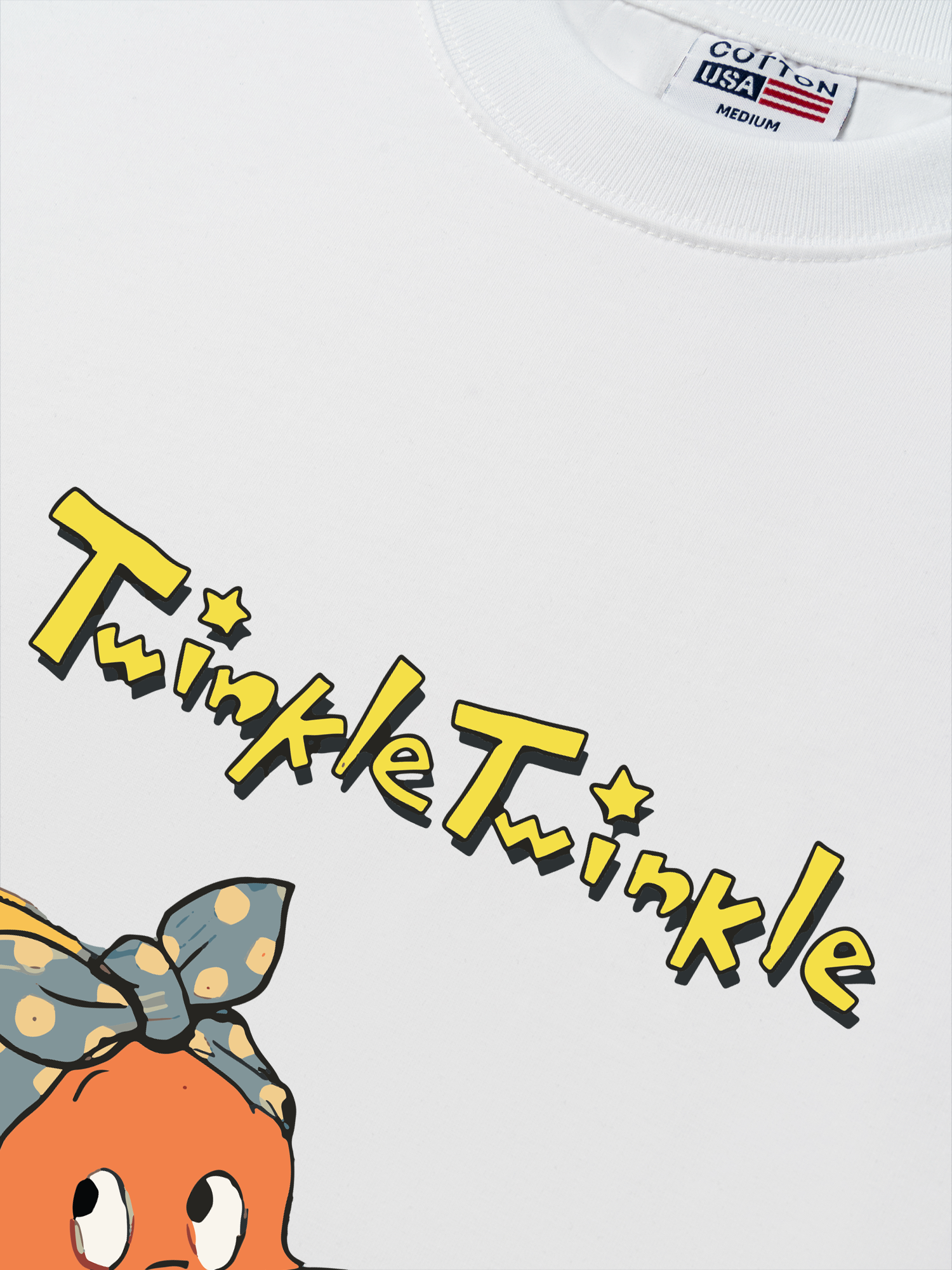 Áo Thun Relaxed Fit Soft Paw Twinkle Twinkle