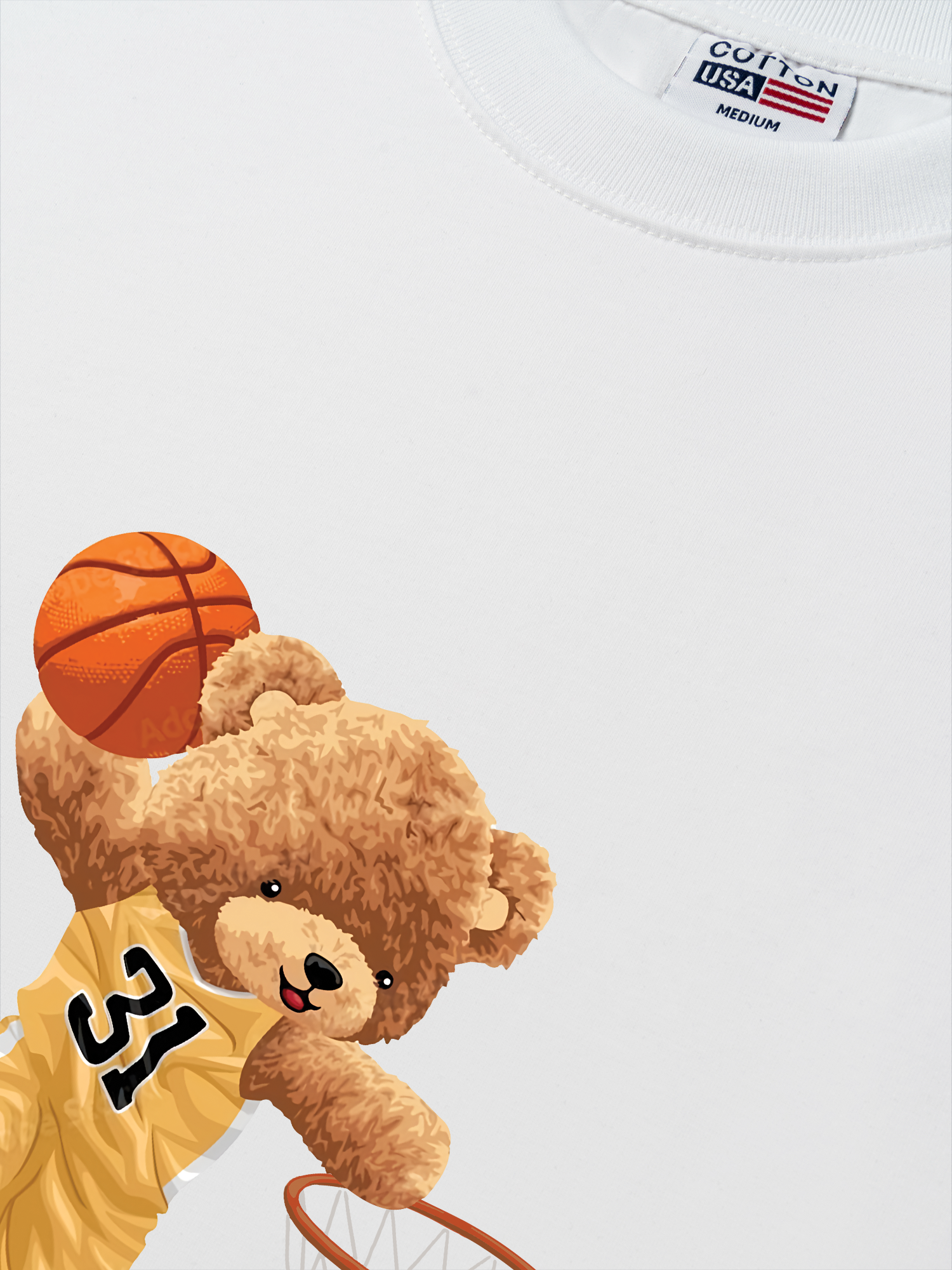 Áo Thun Relaxed Fit Basketball Teddy Salm Dunk