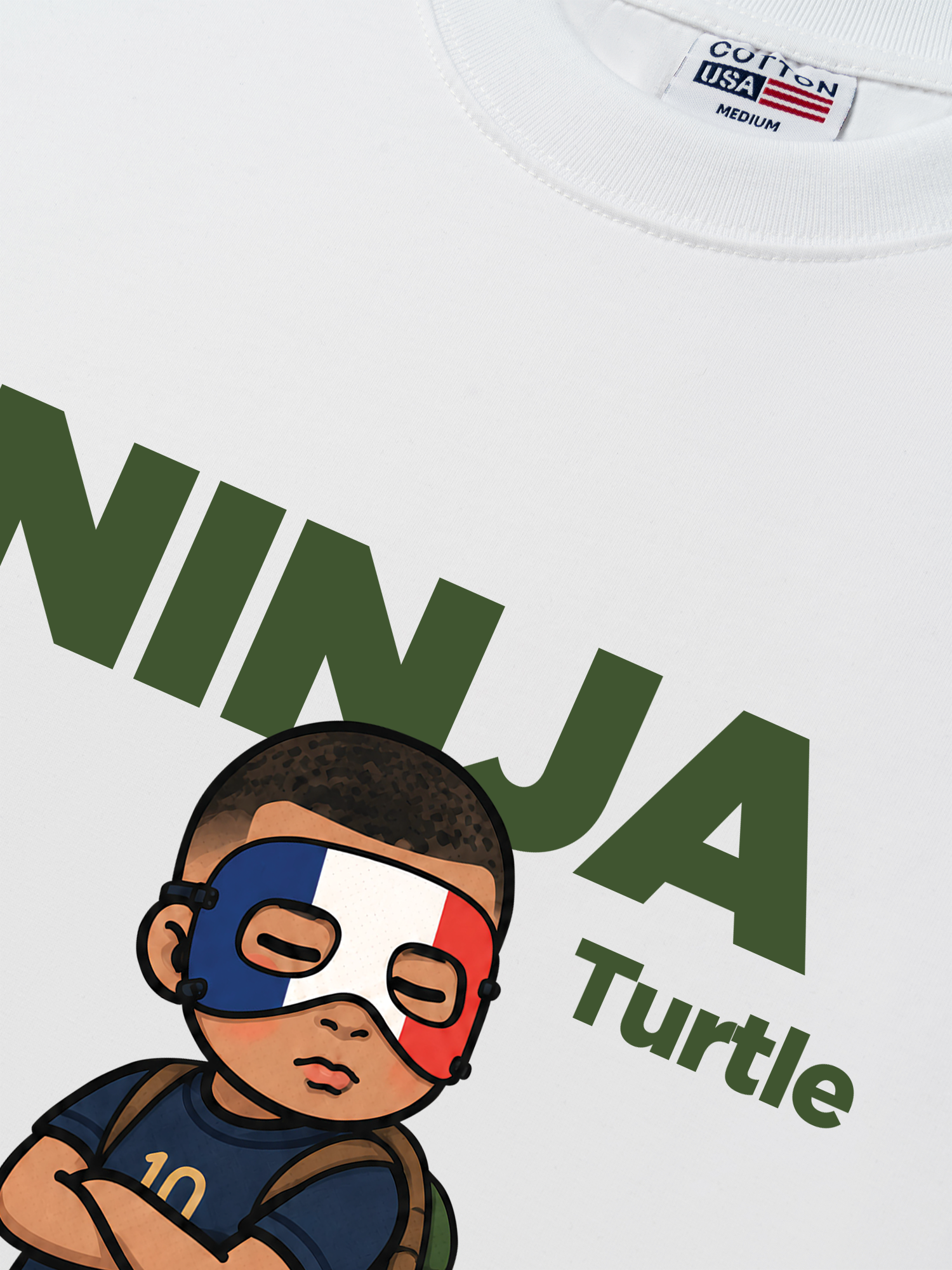 Áo Thun Relaxed Fit Soccer Ninja Turle