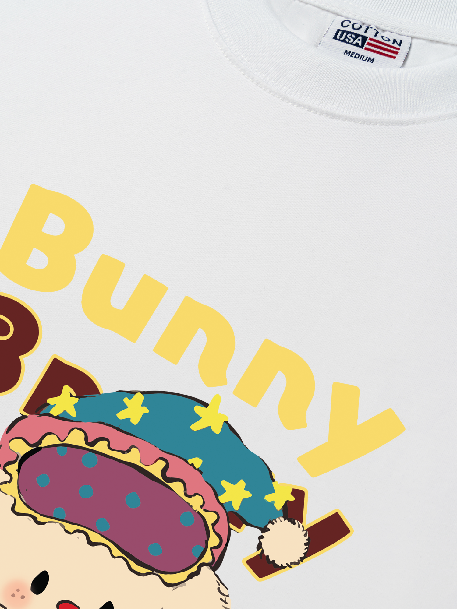 Áo Thun Relaxed Fit Soft Paw Bunny Bunny