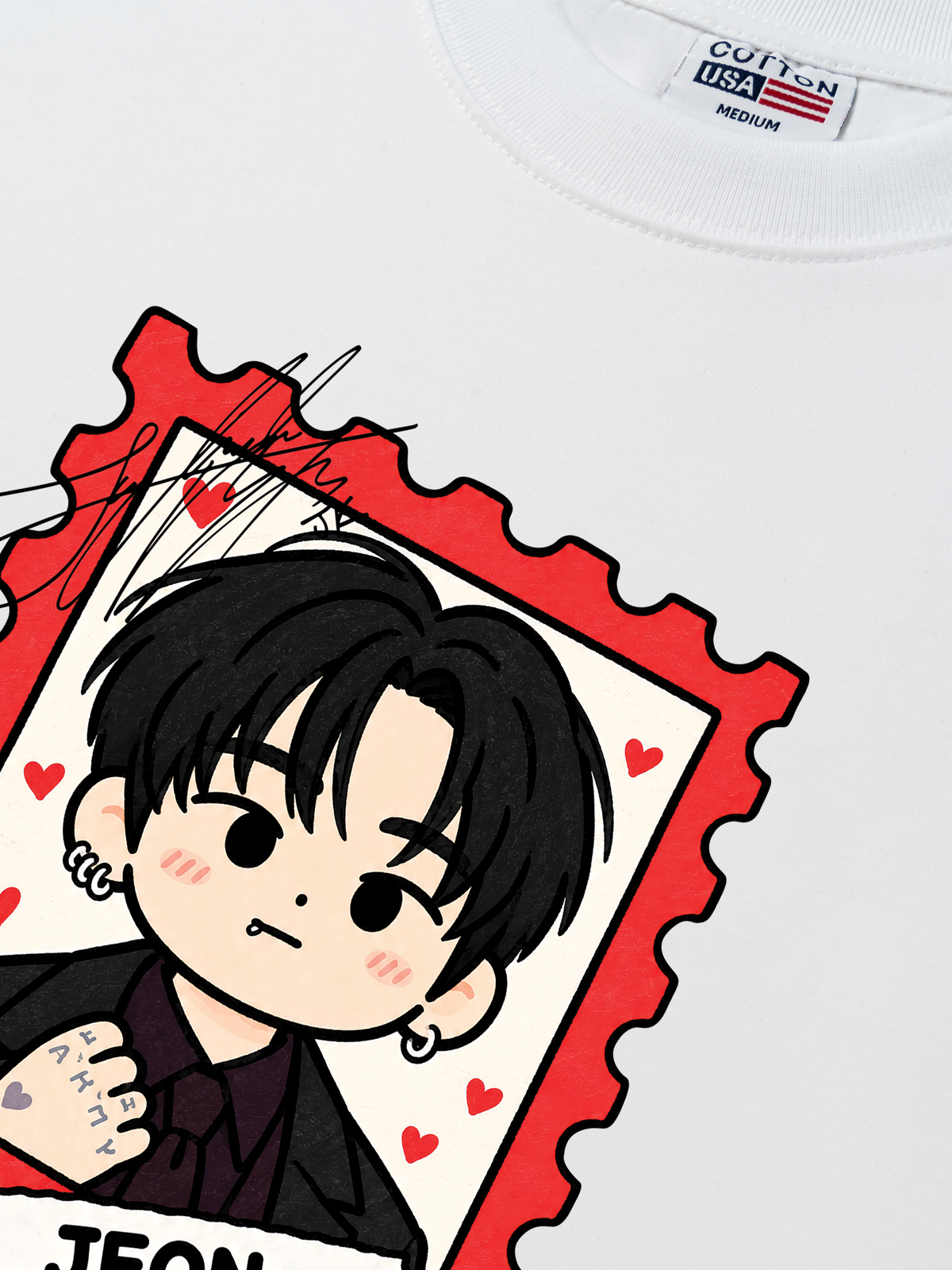 Áo Thun Relaxed Fit JungKook