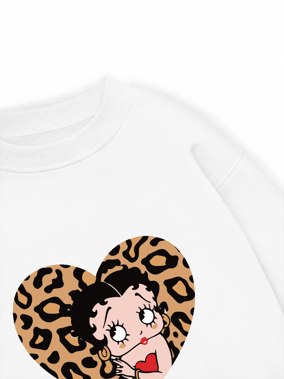 Áo Sweater Nỉ Hai Da Urban Leopard Betty Cheetah Heart