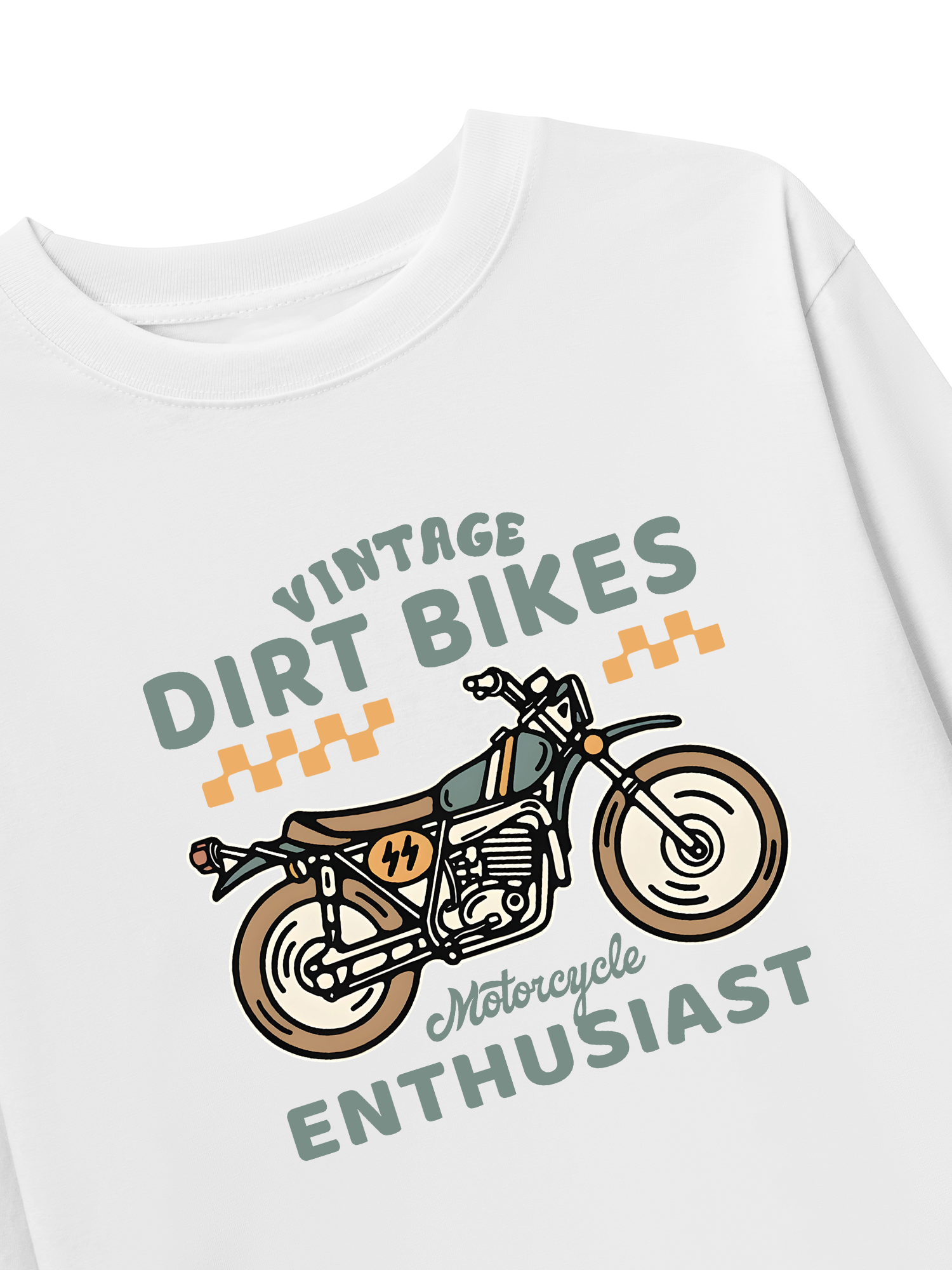 Áo Thun Dài Tay Vintage Dirt Bike