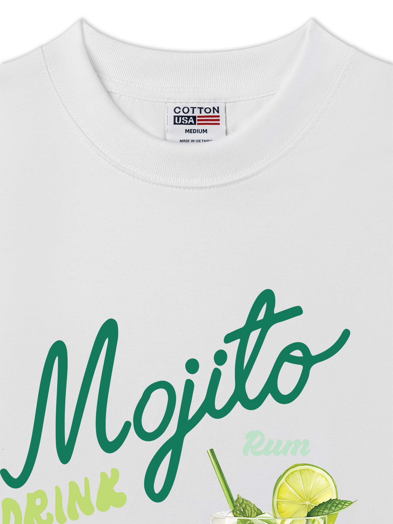 Áo Thun Relaxed Fit Mojito Drink