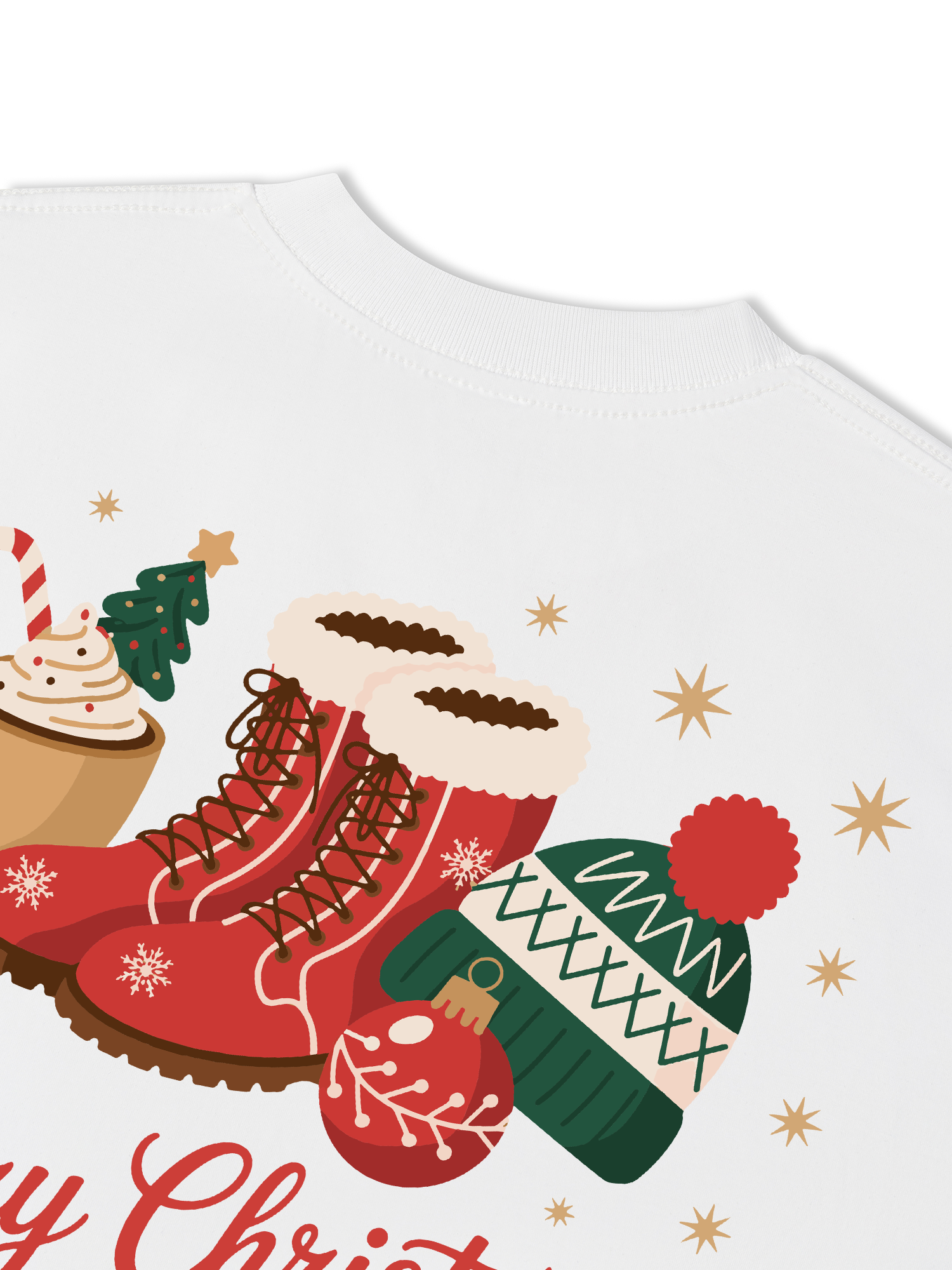Áo Thun Relaxed Fit Cozy Christmas