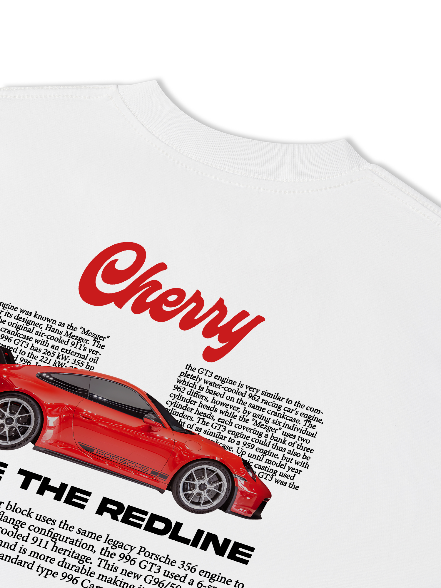 Áo Thun Relaxed Fit Red Cherry Mood
