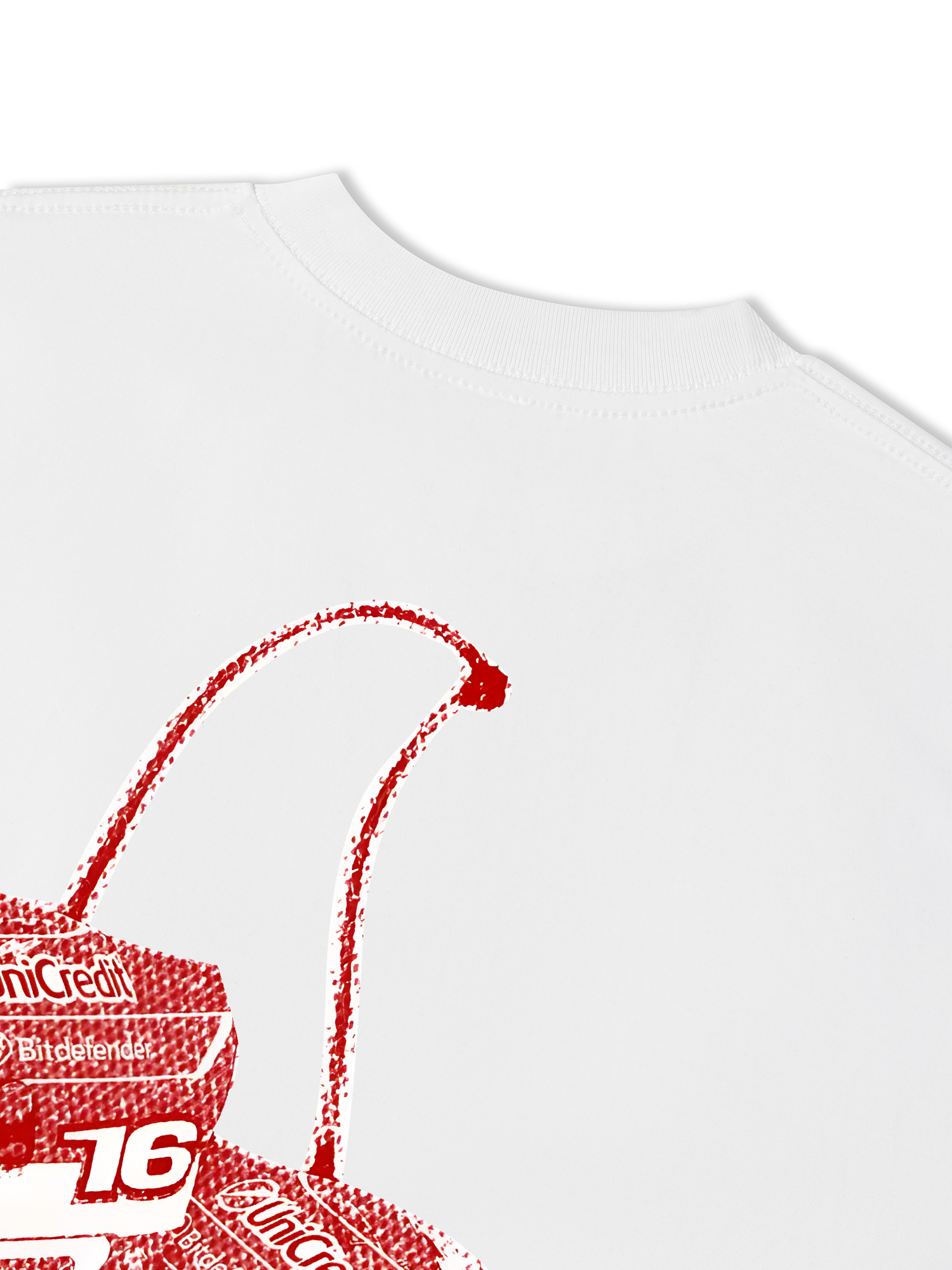 Áo Thun Relaxed Fit Ferrari Red Cherry Scuredia