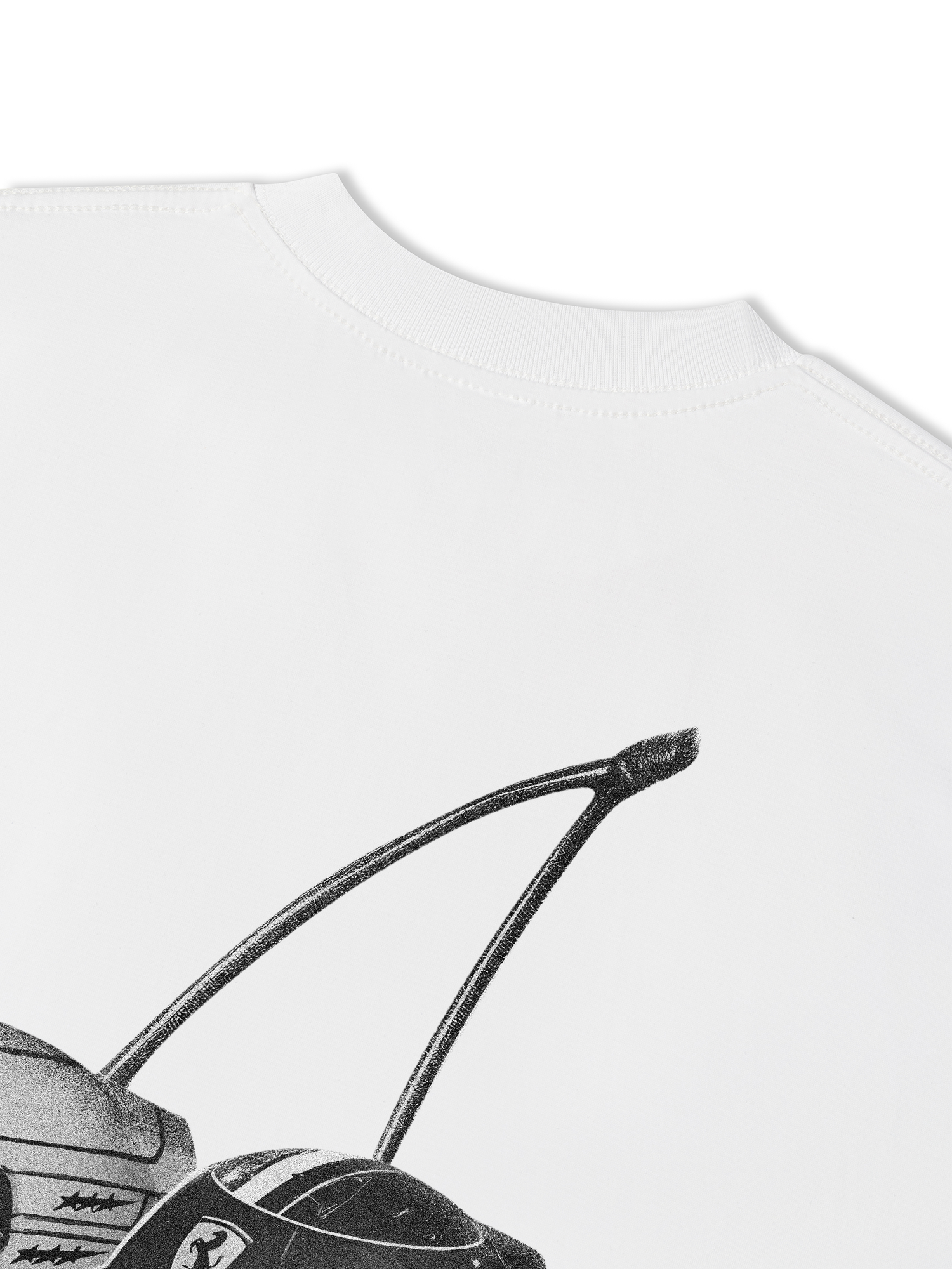 Áo Thun Relaxed Fit Ferrari Vintage Cherry