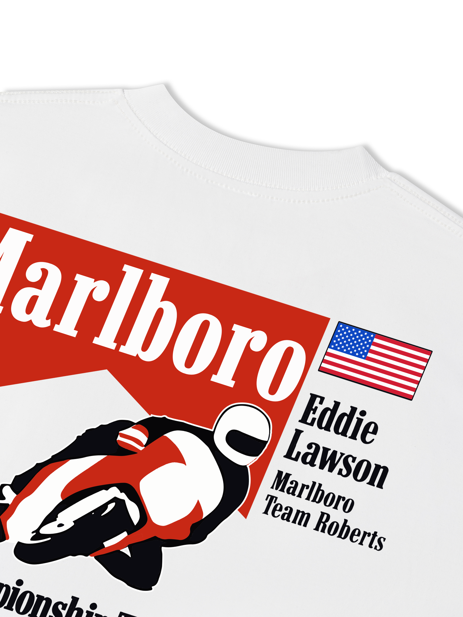 Áo Thun Relaxed Fit Marlboro Eddie Lawson