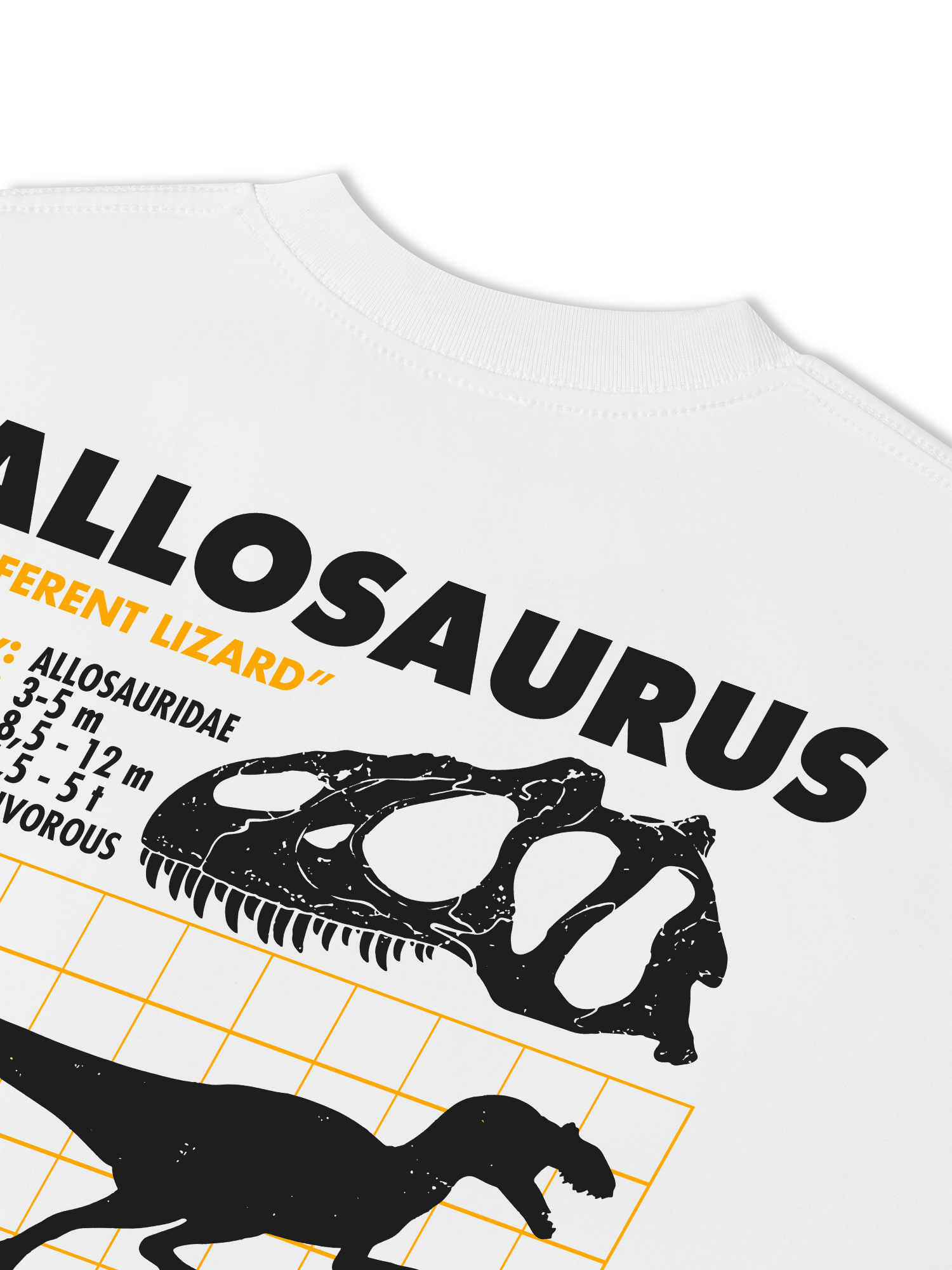 Áo Thun Relaxed Fit Analysis Table Allosaurus