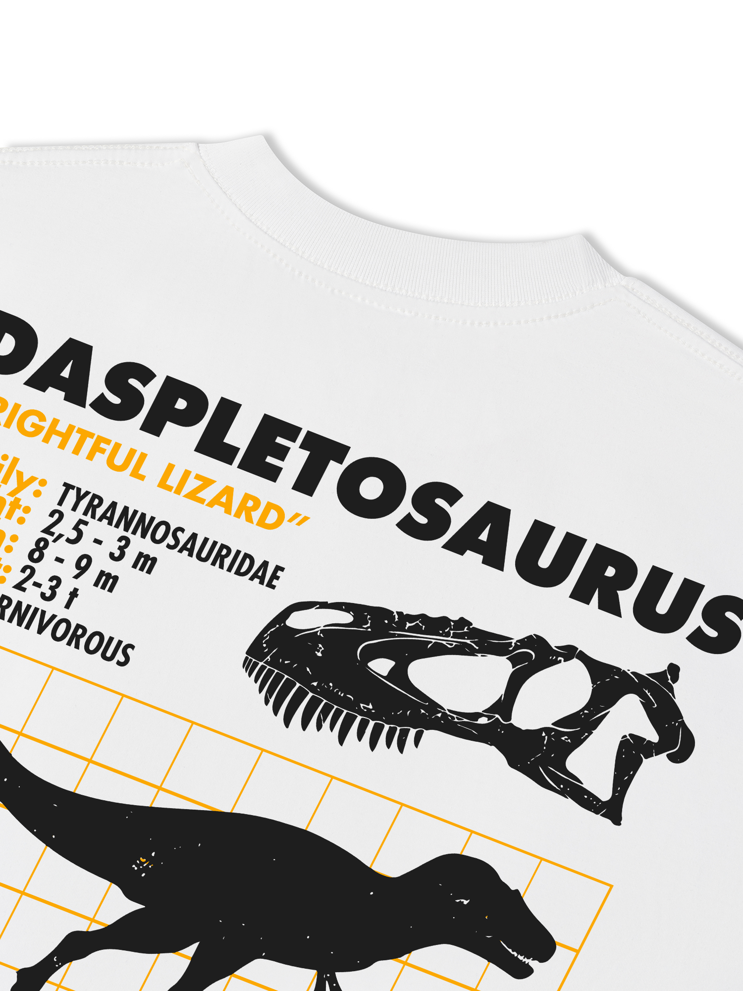 Áo Thun Relaxed Fit Wild Life Analysis Table Daspletosaurus