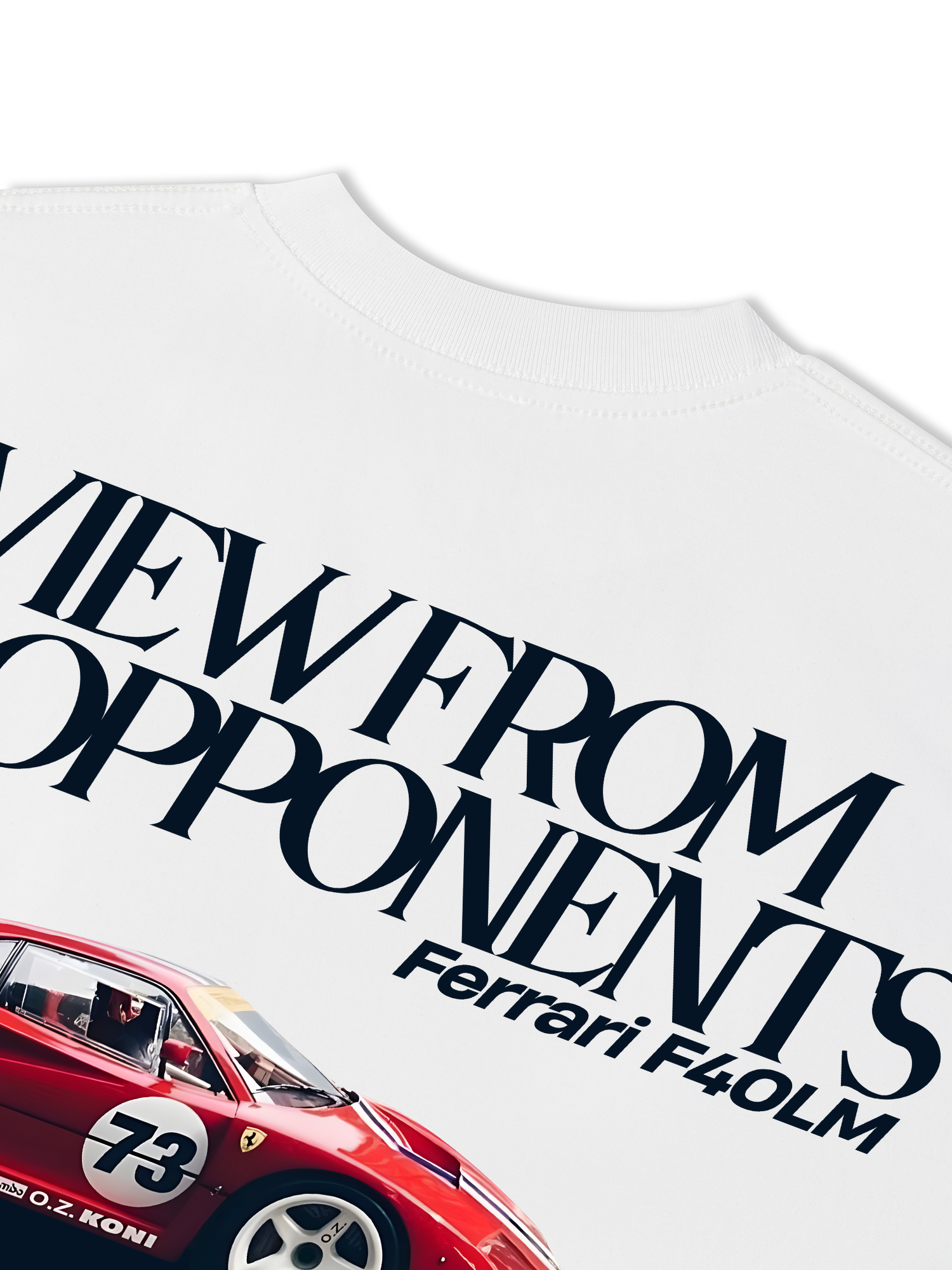 Áo Thun Relaxed Fit Ferrari View From My Opponents