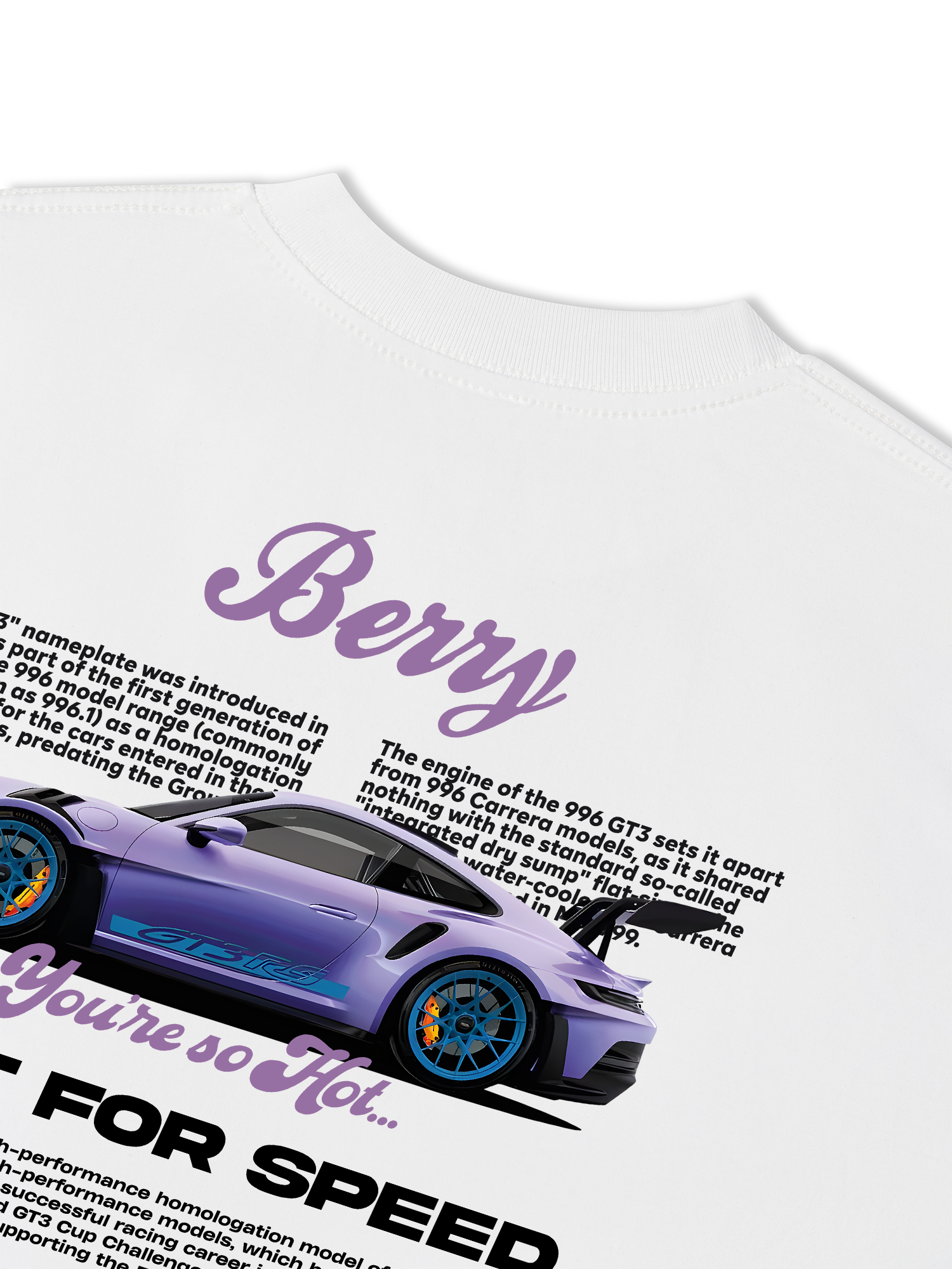 Áo Thun Relaxed Fit Violet Berry