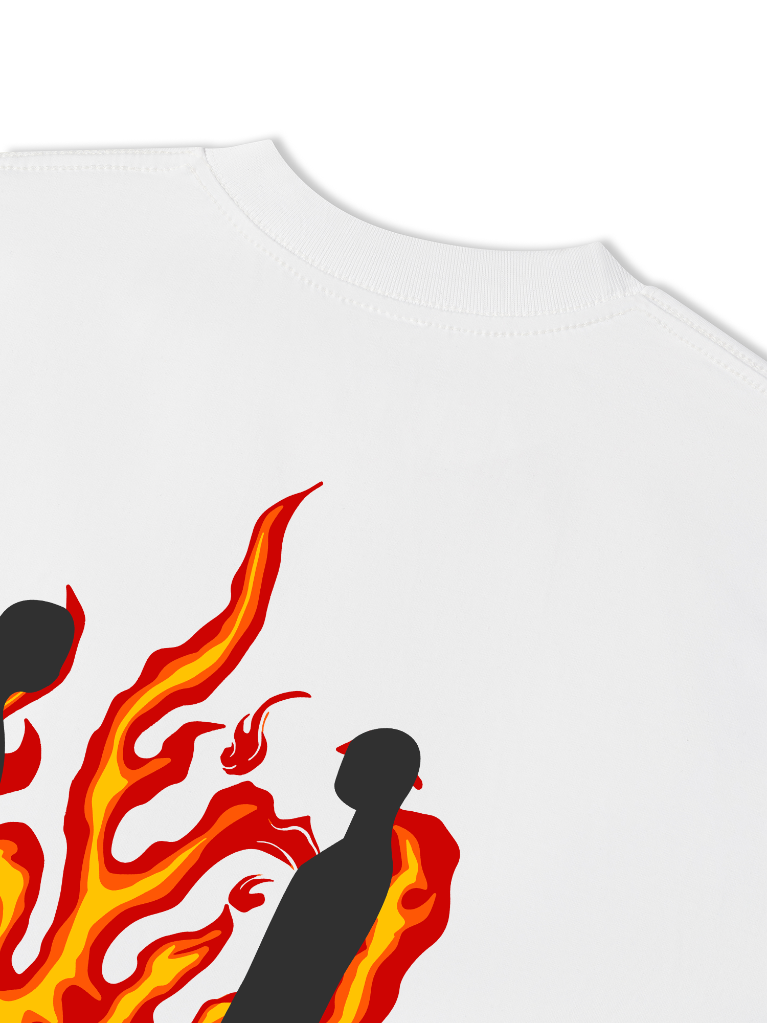 Áo Thun Relaxed Fit Idols Ubermensch Flame