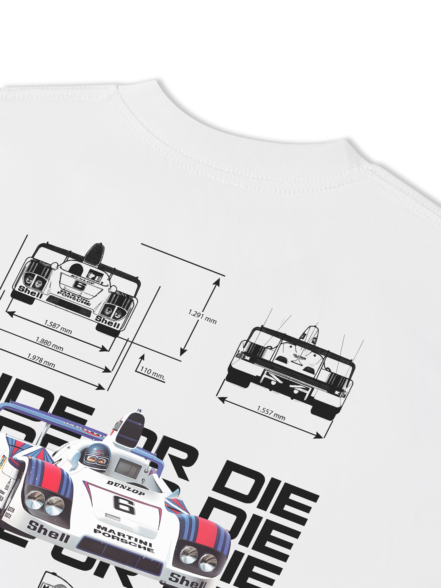 Áo Thun Relaxed Fit Porsche Martini 936-78 Turbo