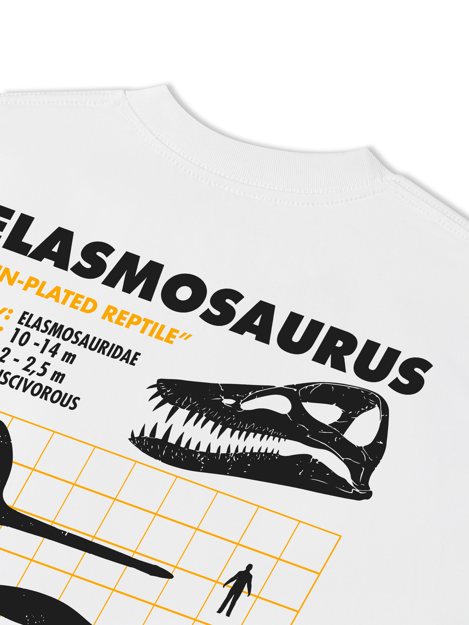 Áo Thun Relaxed Fit Analysis Table Elasmosaurus