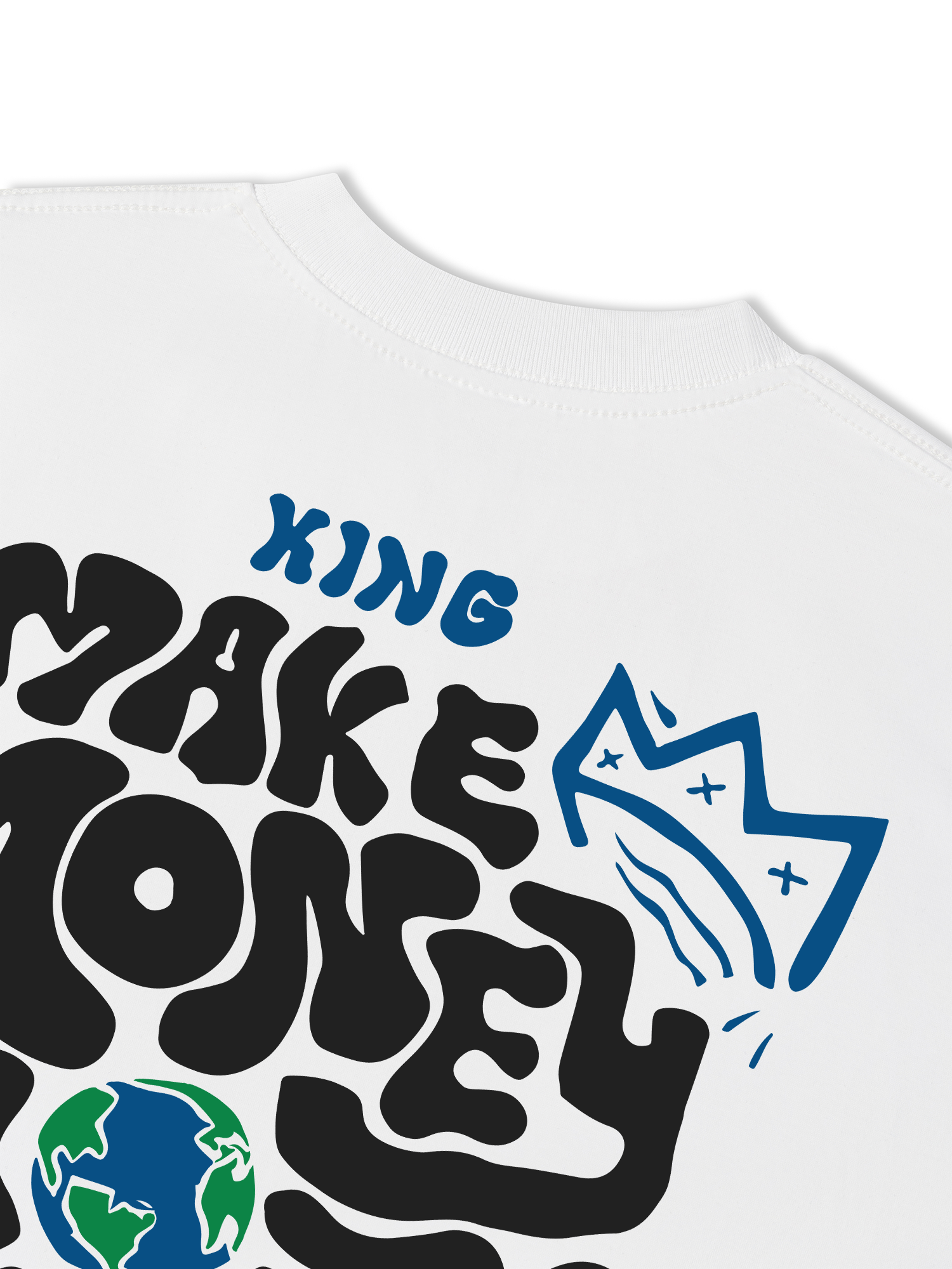 Áo Thun Relaxed Fit Money King Make Not Friend