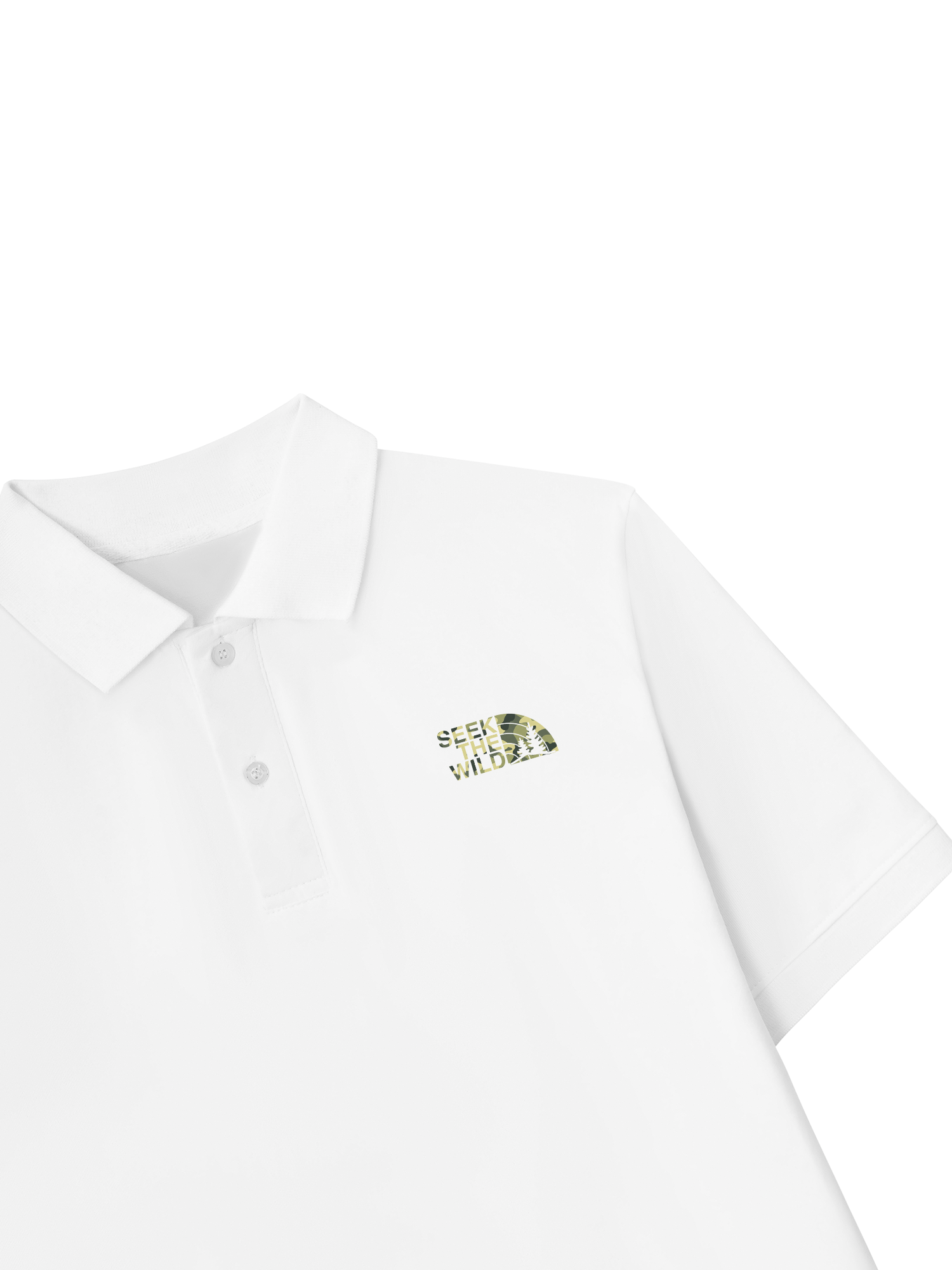 Áo Polo Nữ/ Áo Polo Nam Adventure STW Wild Camo