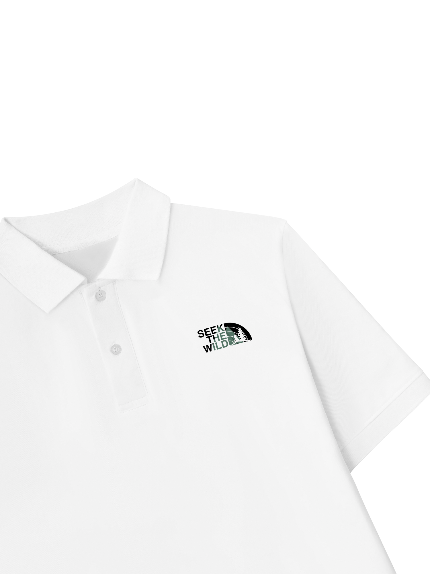 Áo Polo Nữ/ Áo Polo Nam Adventure STW Evergreen