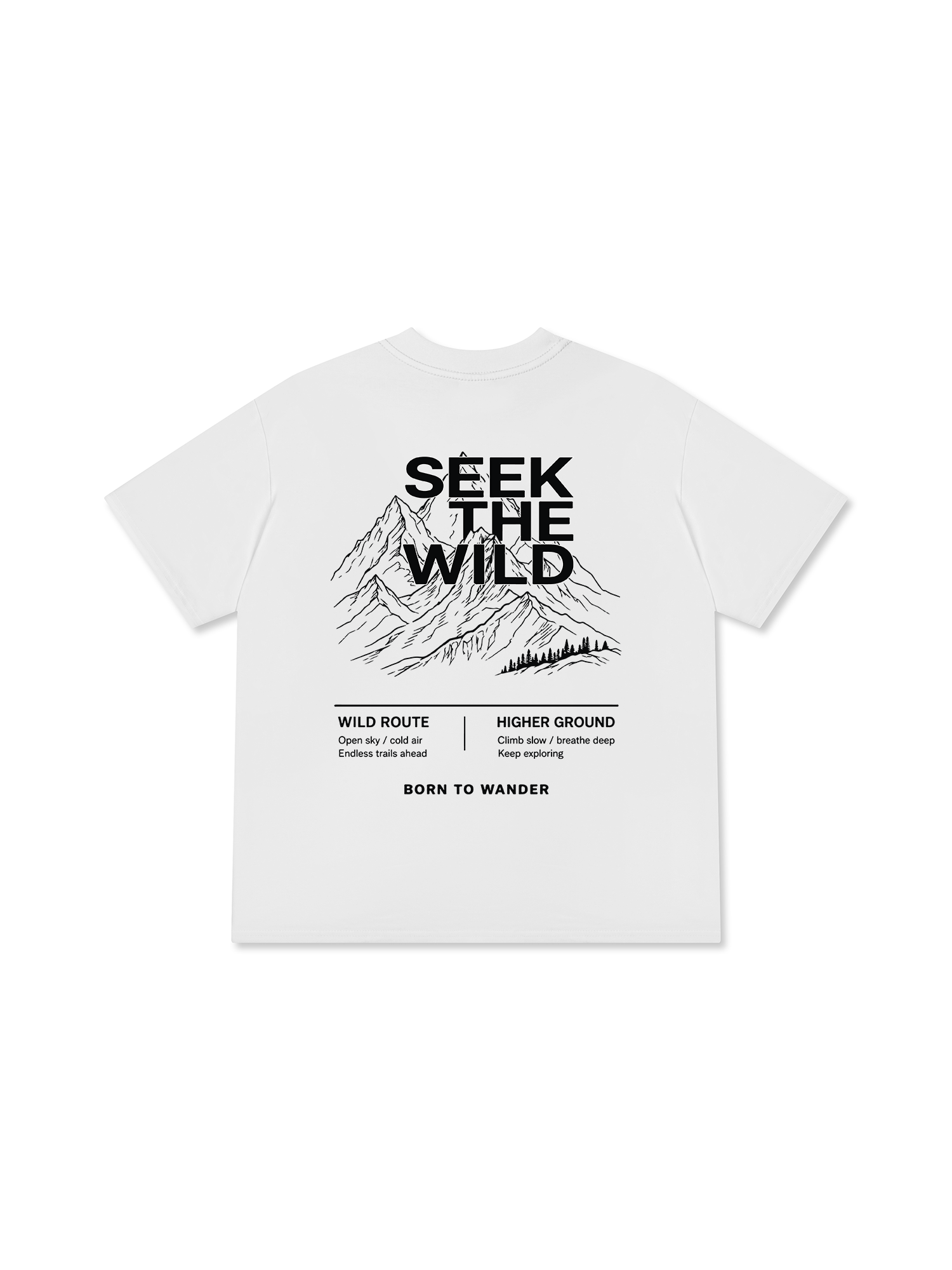 Áo Thun Relaxed Fit Adventure Seek The Wild 4