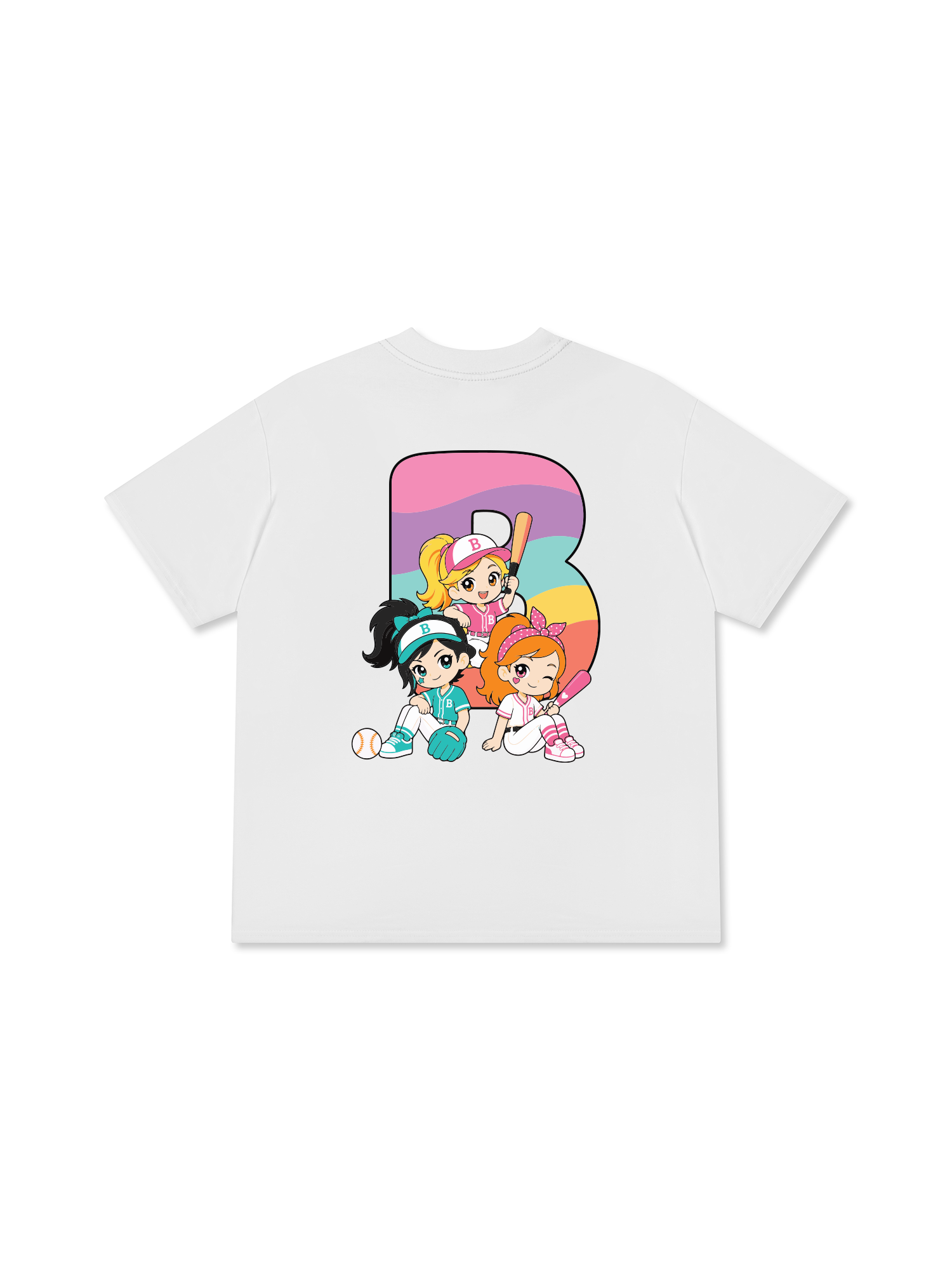 Áo Thun Relaxed Fit Baseball Dream Girls Boston