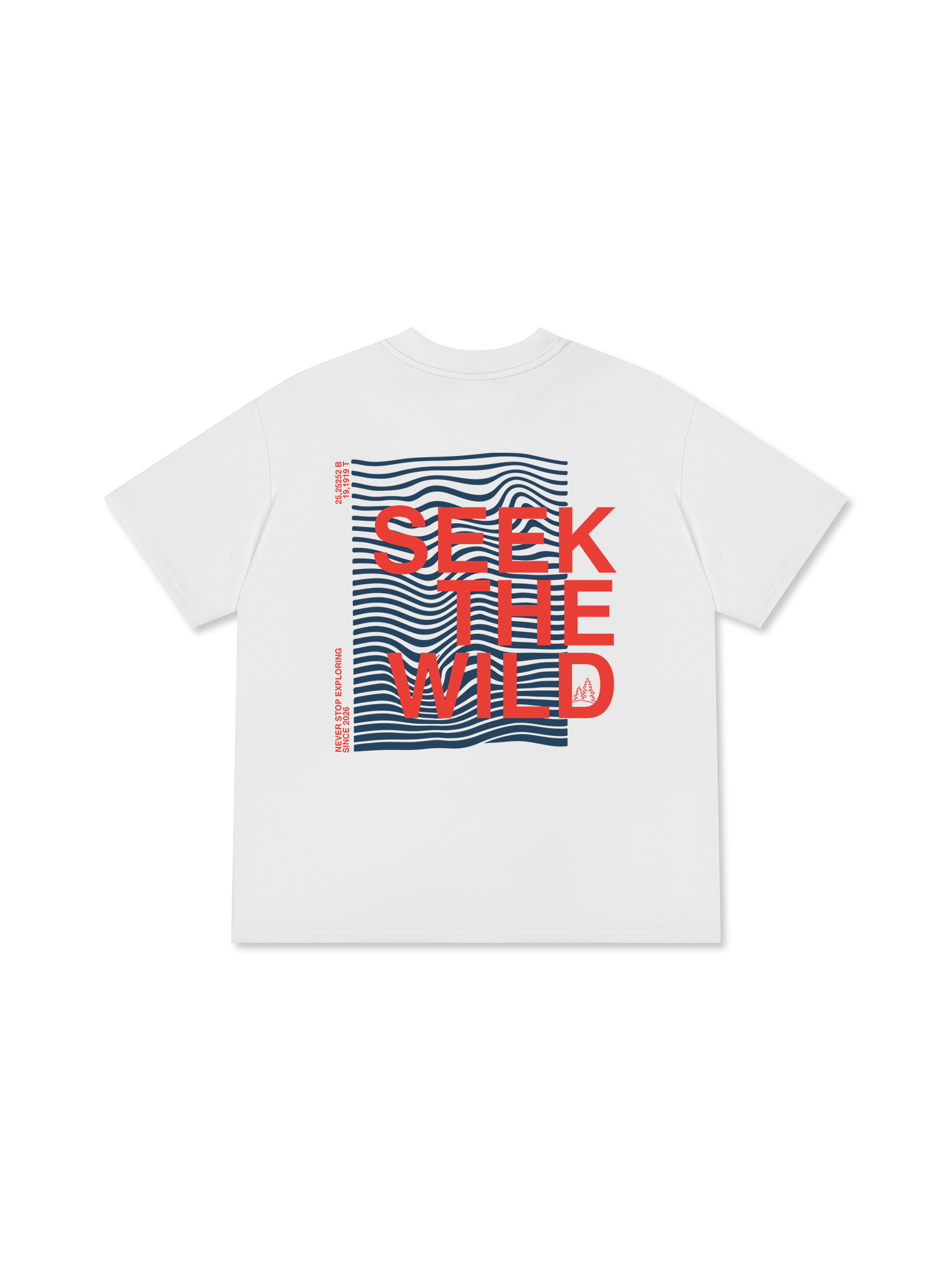 Áo Thun Relaxed Fit Adventure Seek The Wild Since 2026
