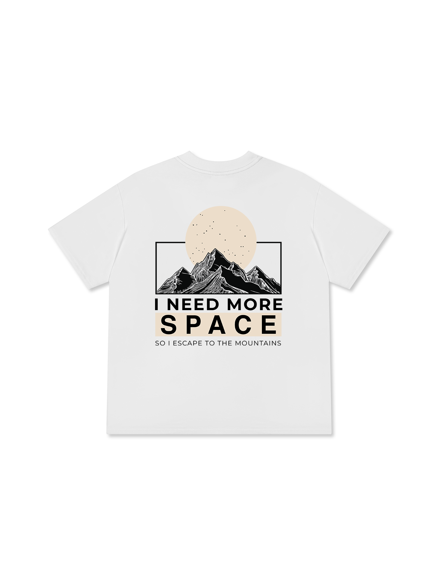 Áo Thun Relaxed Fit Tshirt Adventure I Need More Space