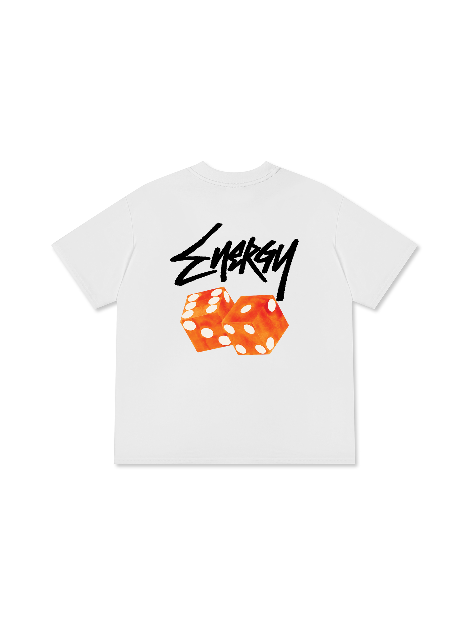 Áo Thun Relaxed Fit Energy Orange Dices