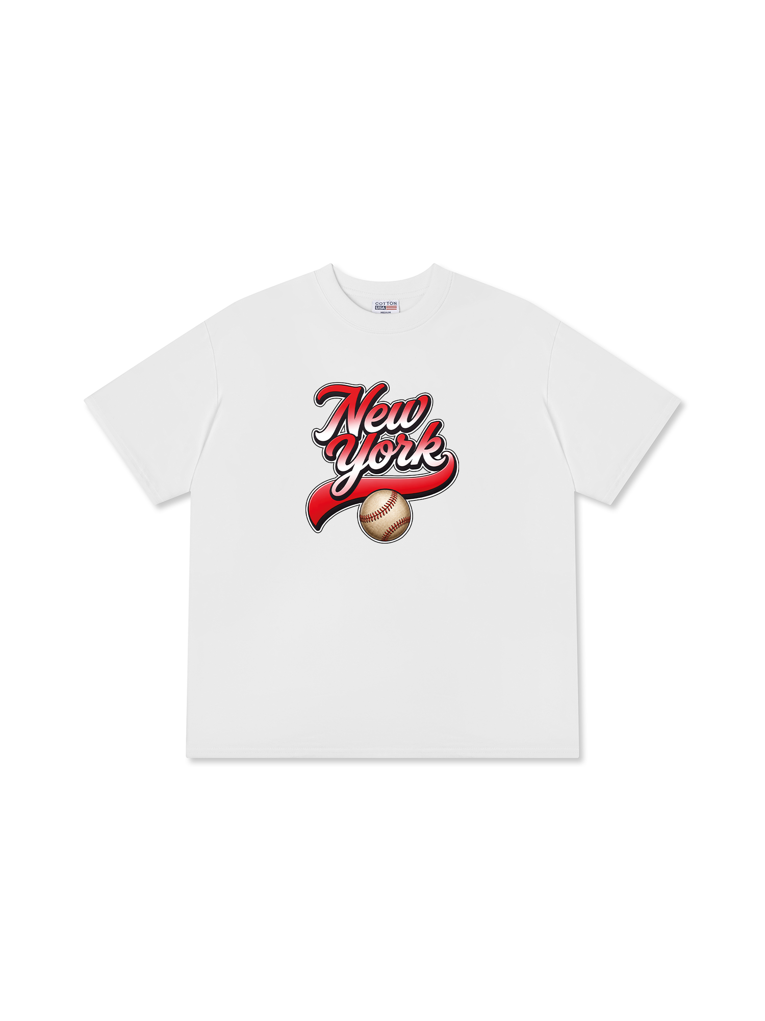 Áo Thun Relaxed Fit Baseball PowerGirl 2