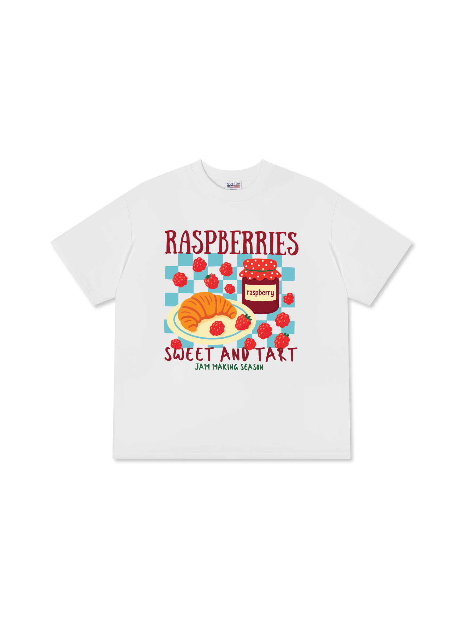Áo Thun Relaxed Fit Raspberries Sweet And Tart