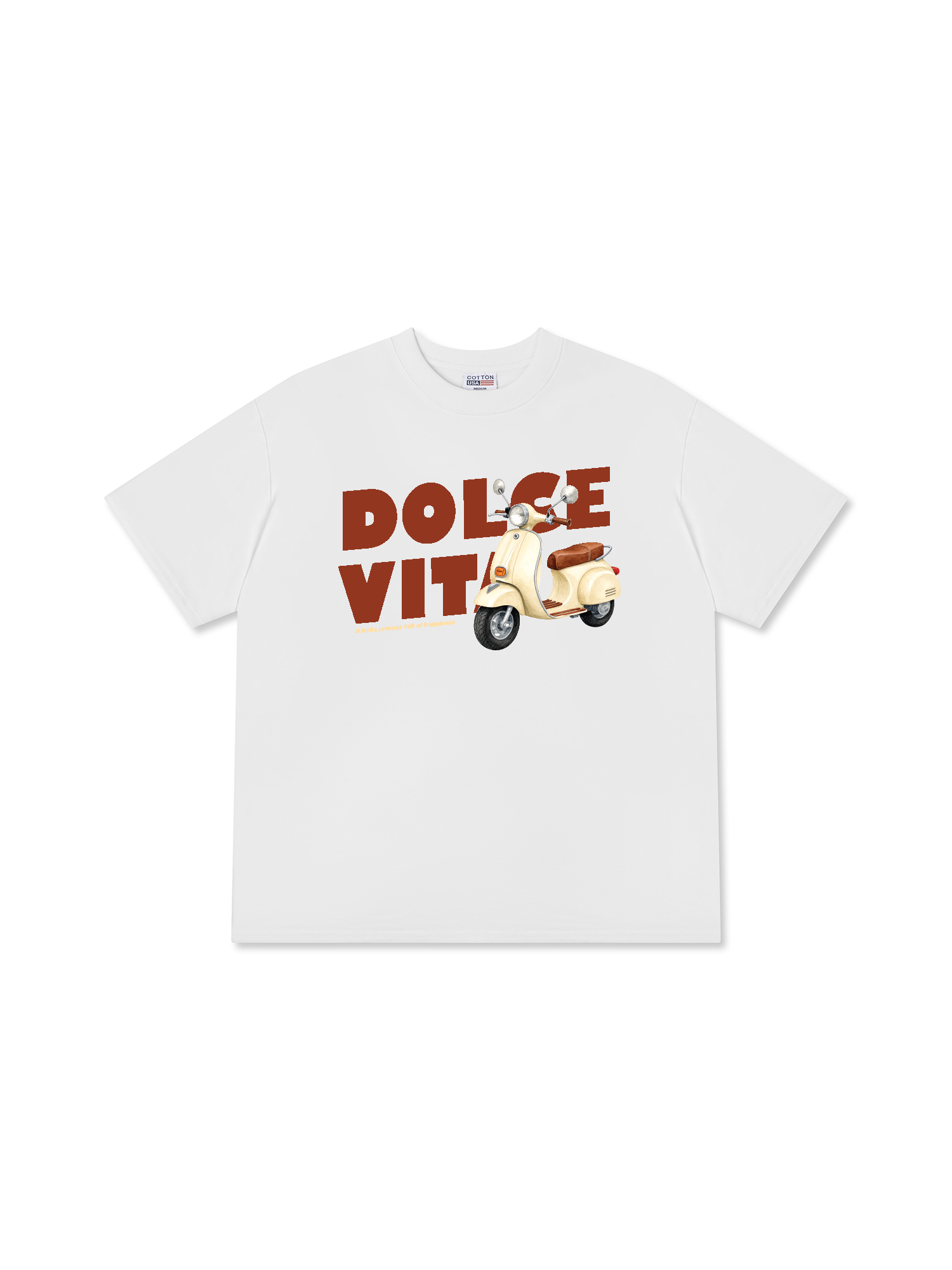 Áo Thun Relaxed Fit Car Dolce Vita