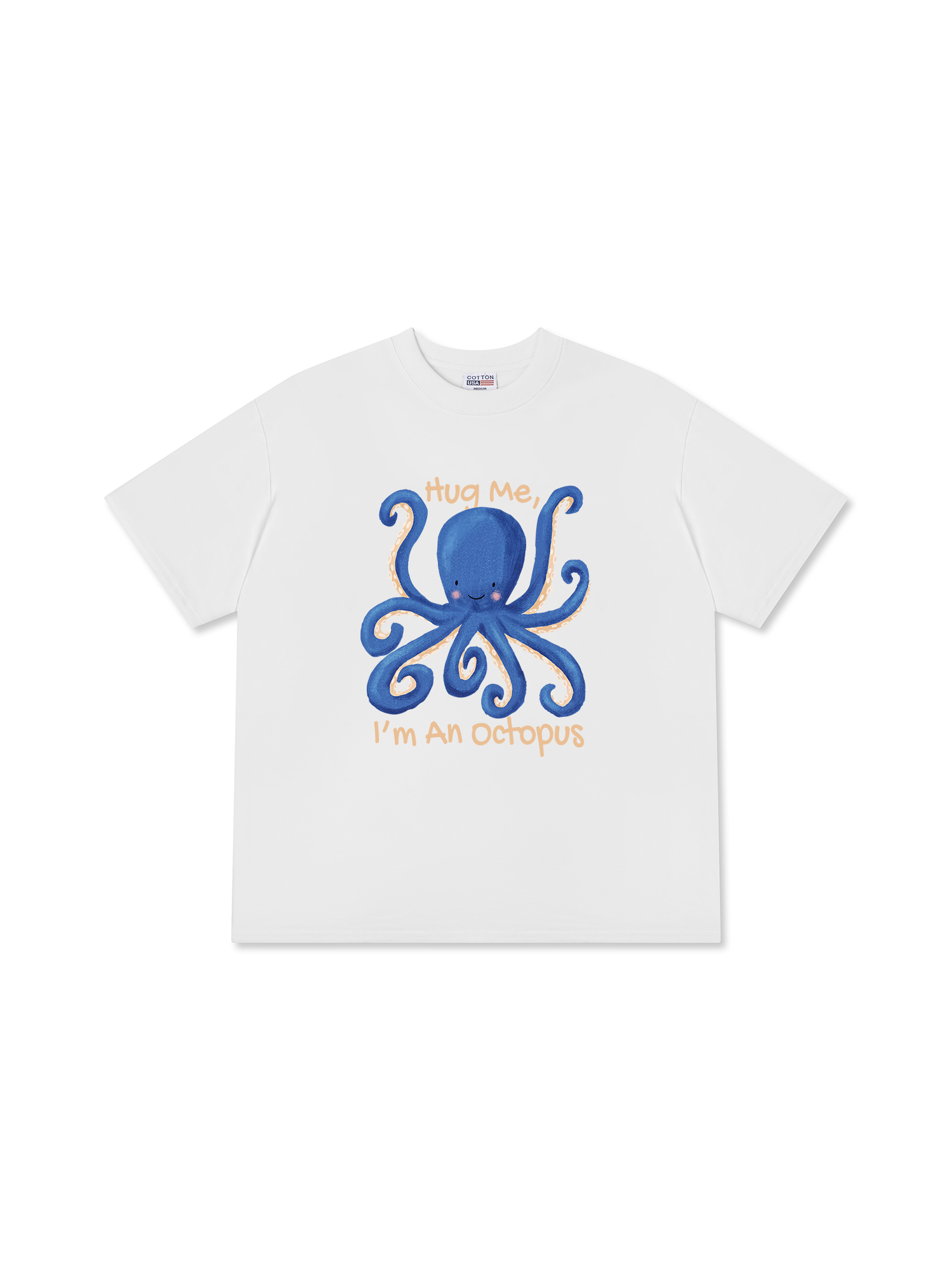 Áo Thun Relaxed Fit Tshirt Tropical Octopus
